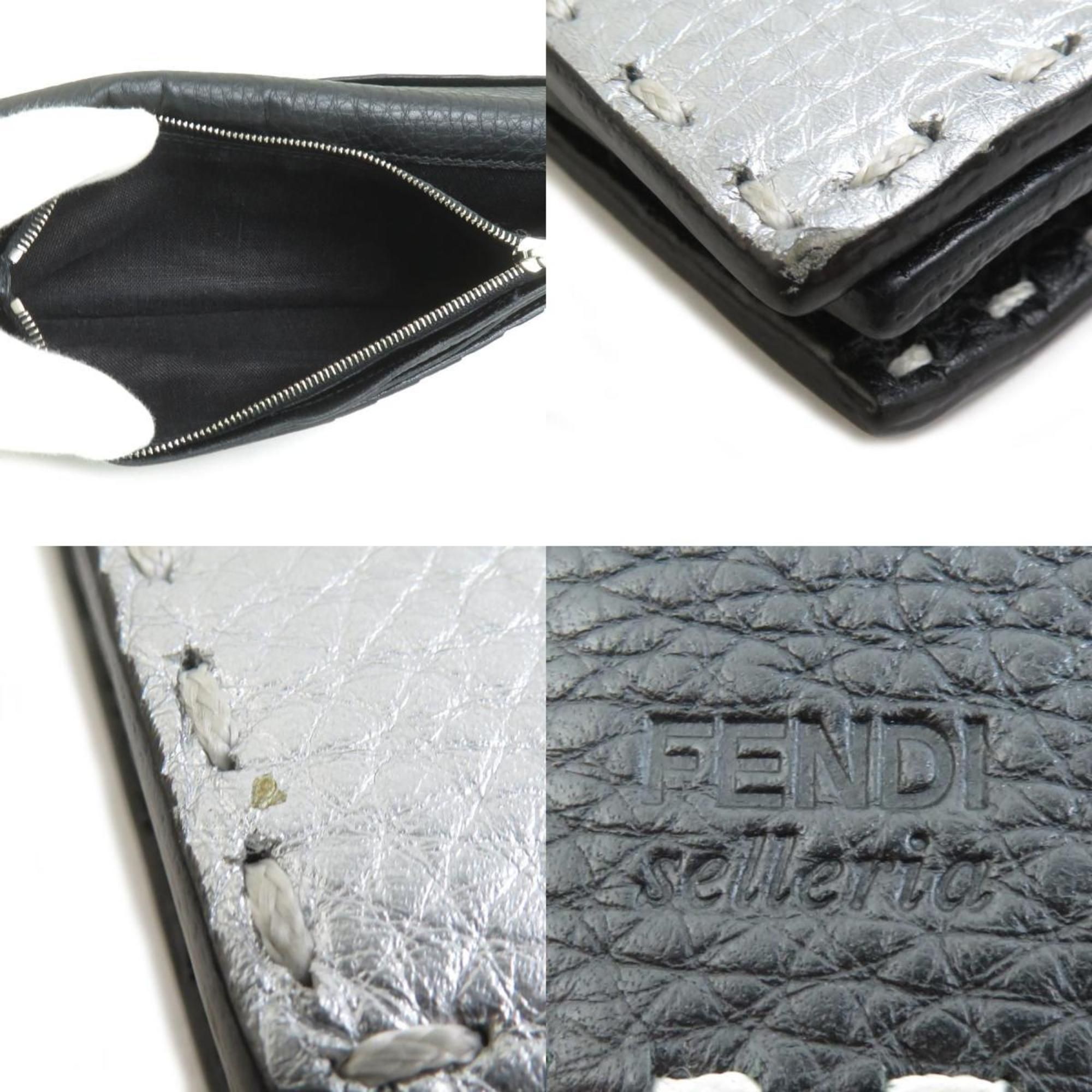 Leather Long Wallet (Bi-Fold) (Pre-Owned) - Fendi - Modalova