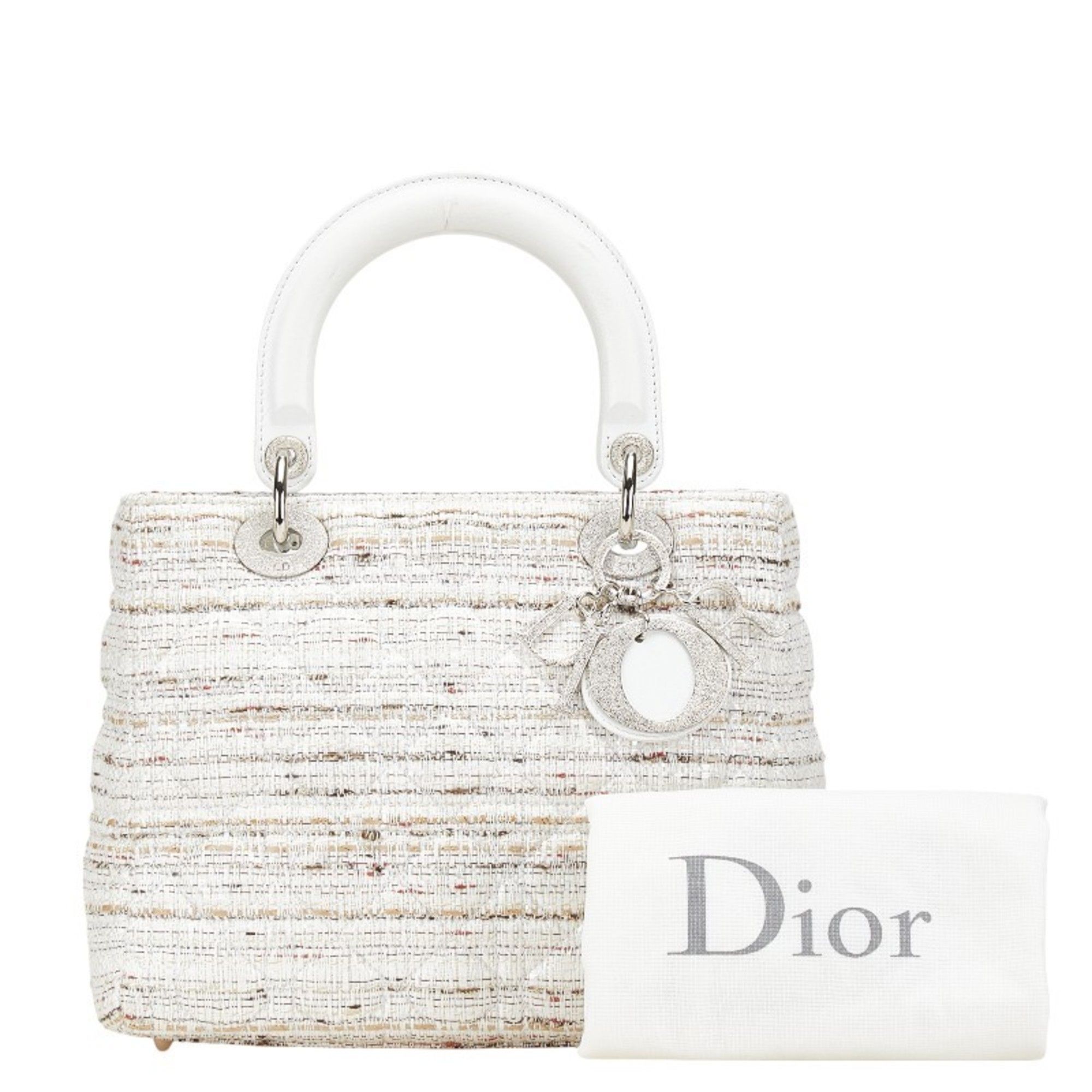 Canvas Leather Handbag (Pre-Owned) - Christian Dior - Modalova