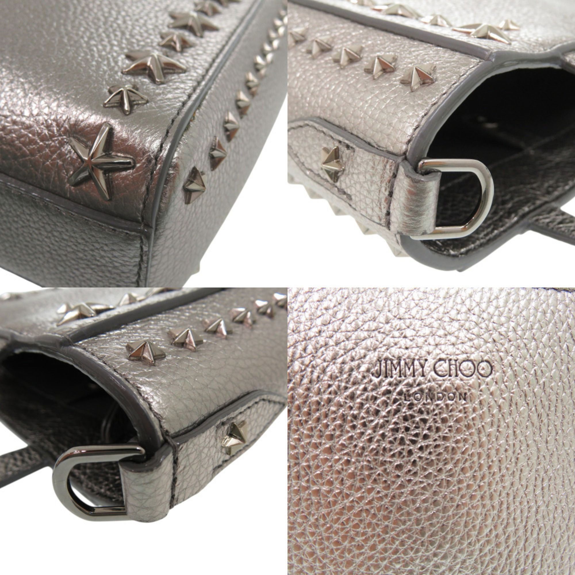 Leather Handbag (Pre-Owned) - Jimmy Choo - Modalova