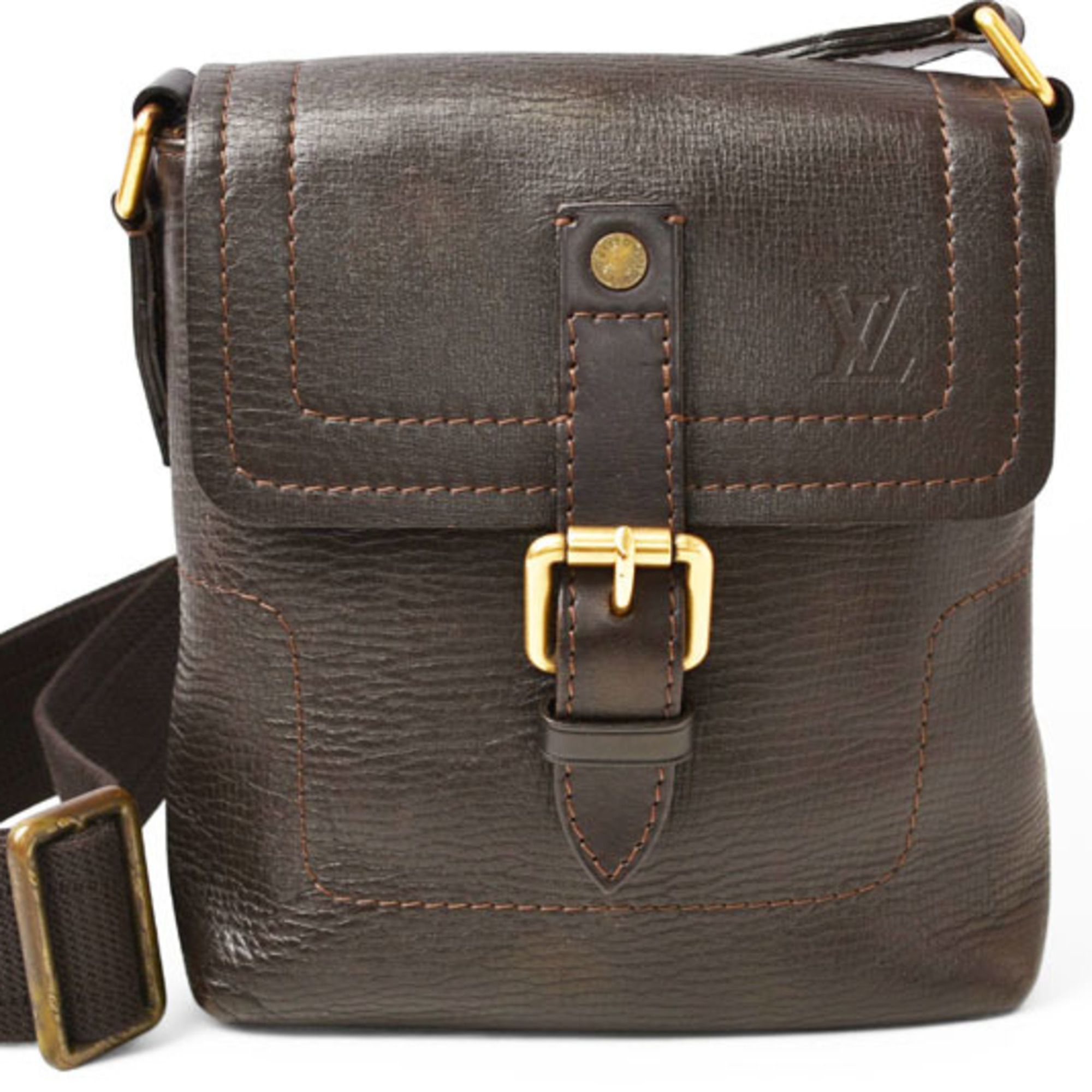 Utah Leather Shoulder Bag (Pre-Owned) - Louis Vuitton - Modalova