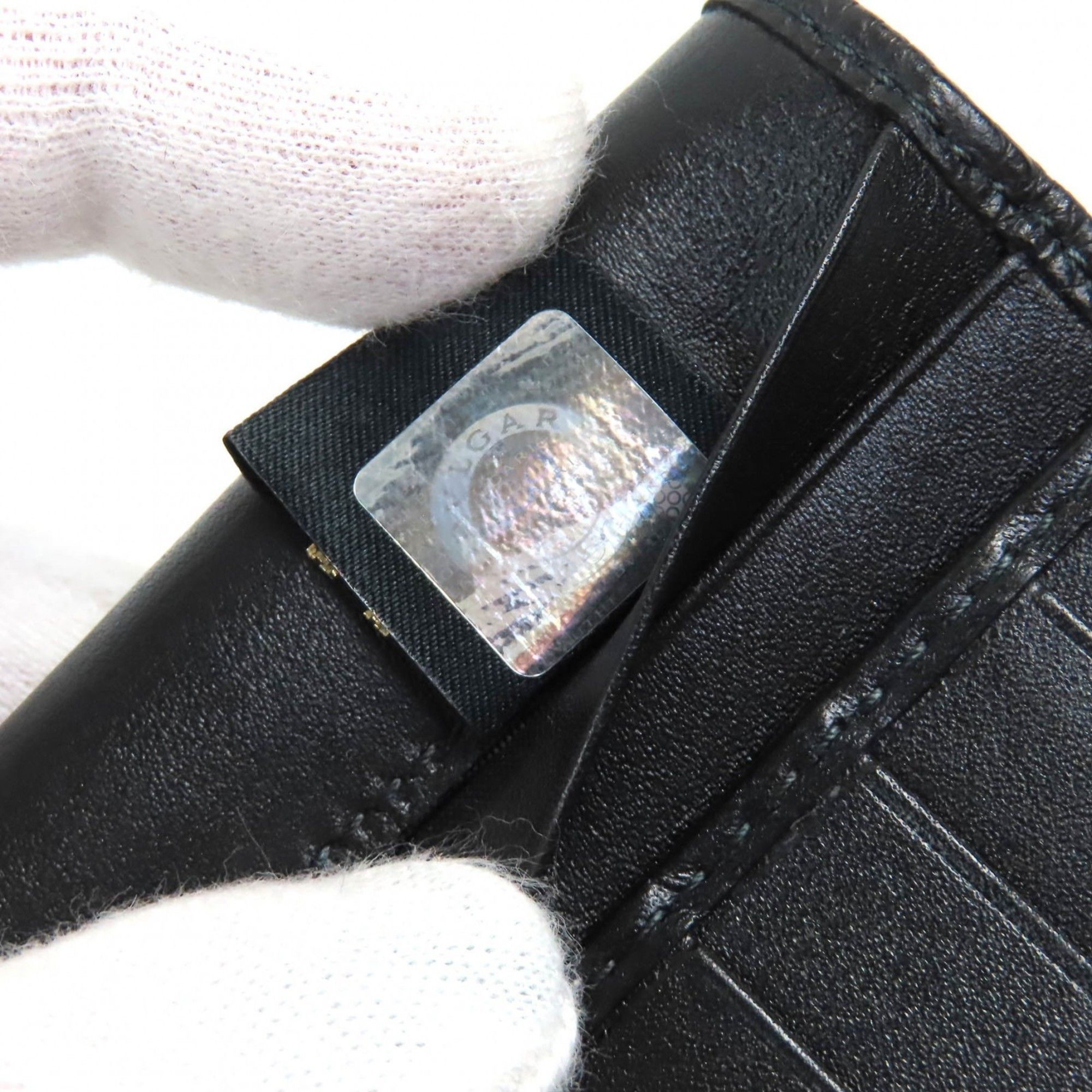 Leather Long Wallet (Bi-Fold) (Pre-Owned) - Bvlgari - Modalova