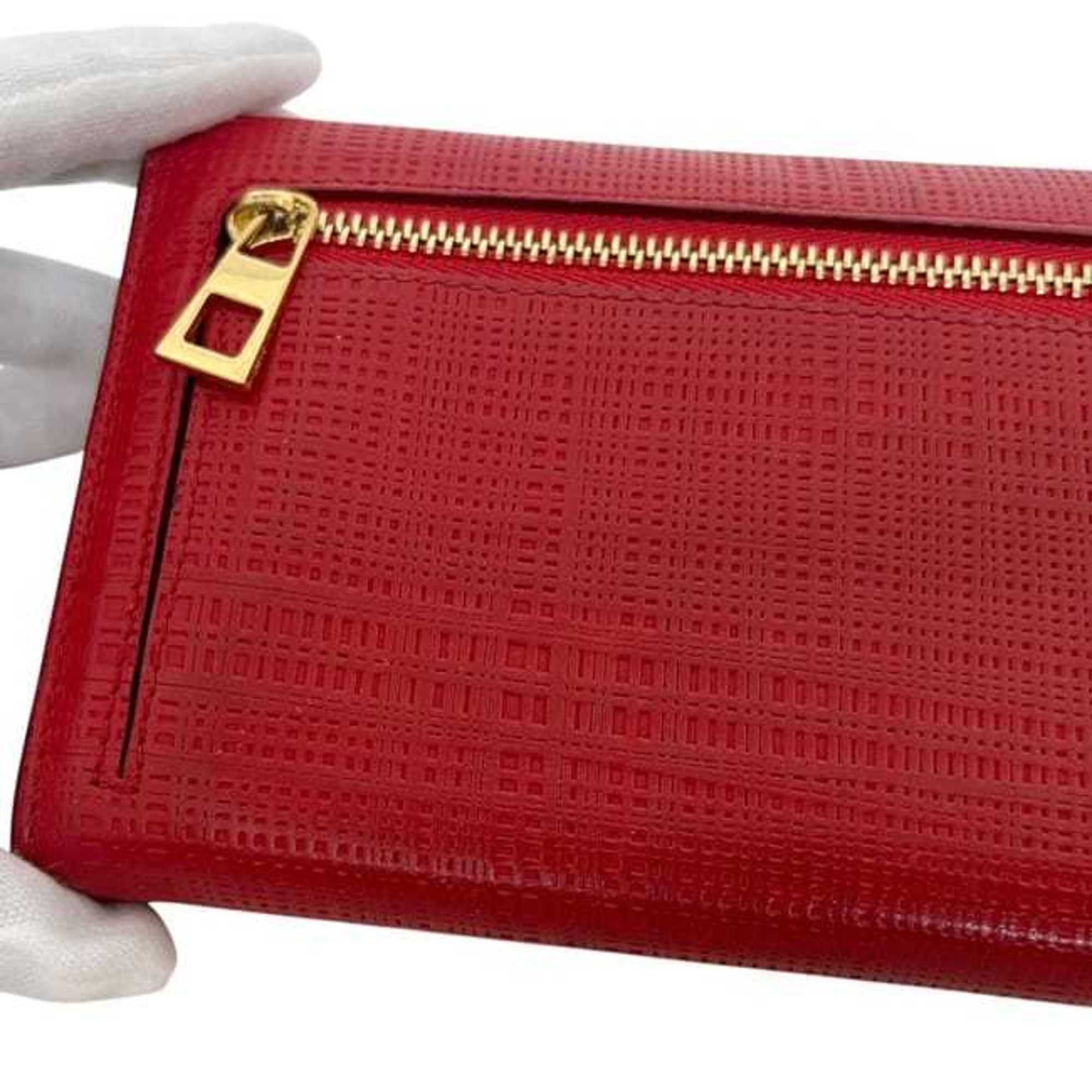 Leather Long Wallet (Bi-Fold) (Pre-Owned) - Loewe - Modalova