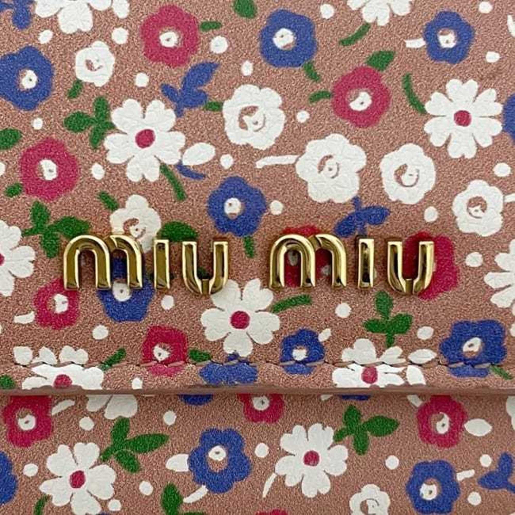 Leather Wallet (Tri-Fold) (Pre-Owned) - Miu Miu - Modalova