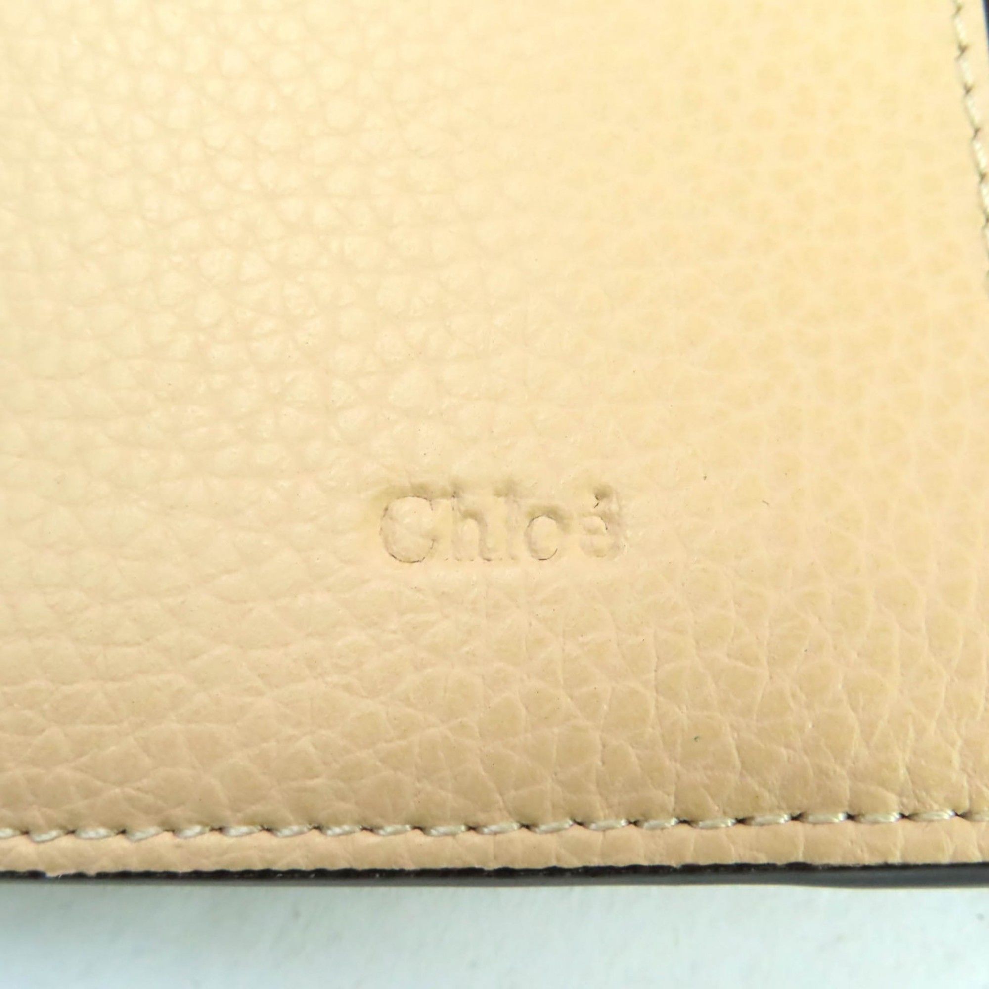 Leather Long Wallet (Bi-Fold) (Pre-Owned) - Chloé - Modalova