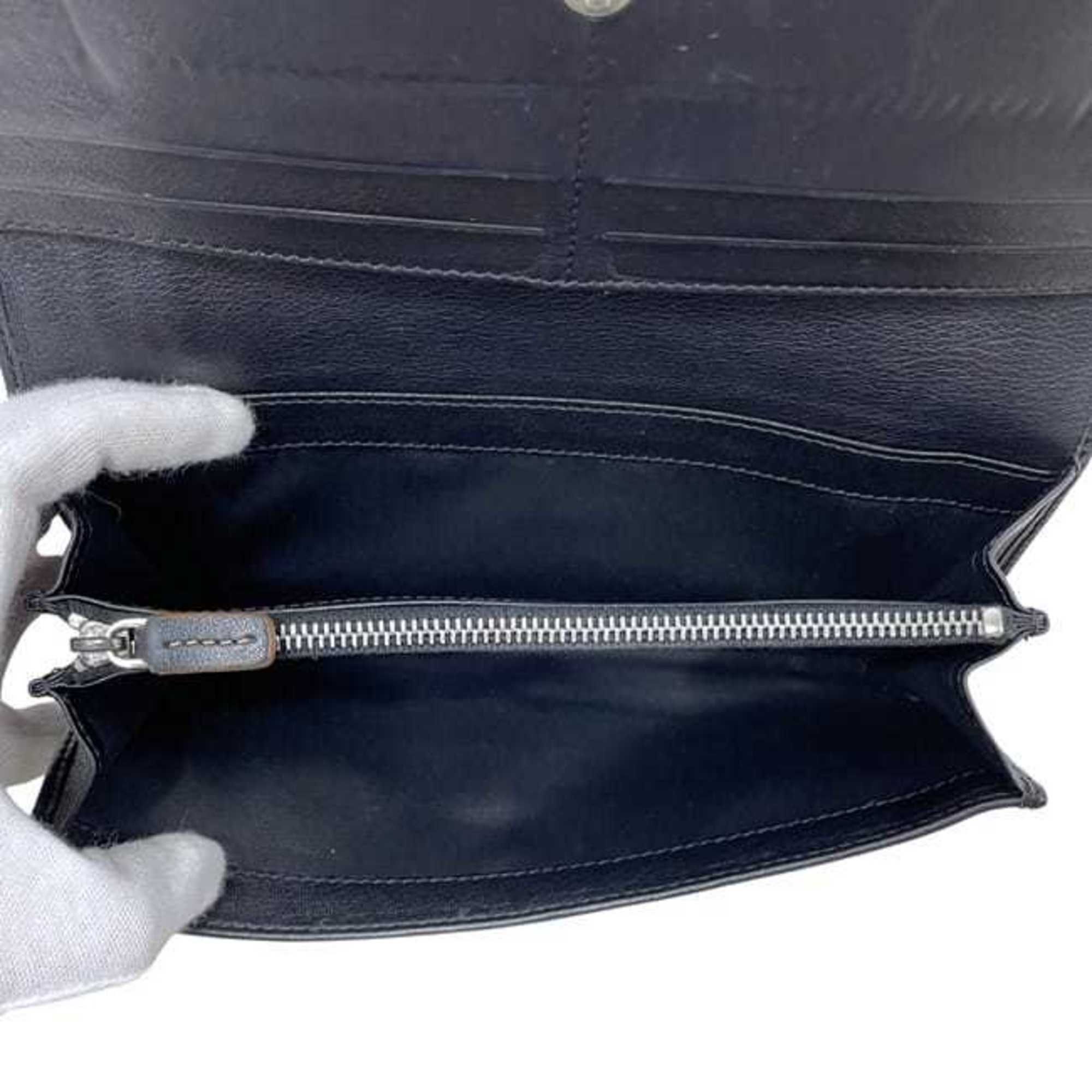 Canvas Leather Long Wallet (Bi-Fold) (Pre-Owned) - Celine - Modalova