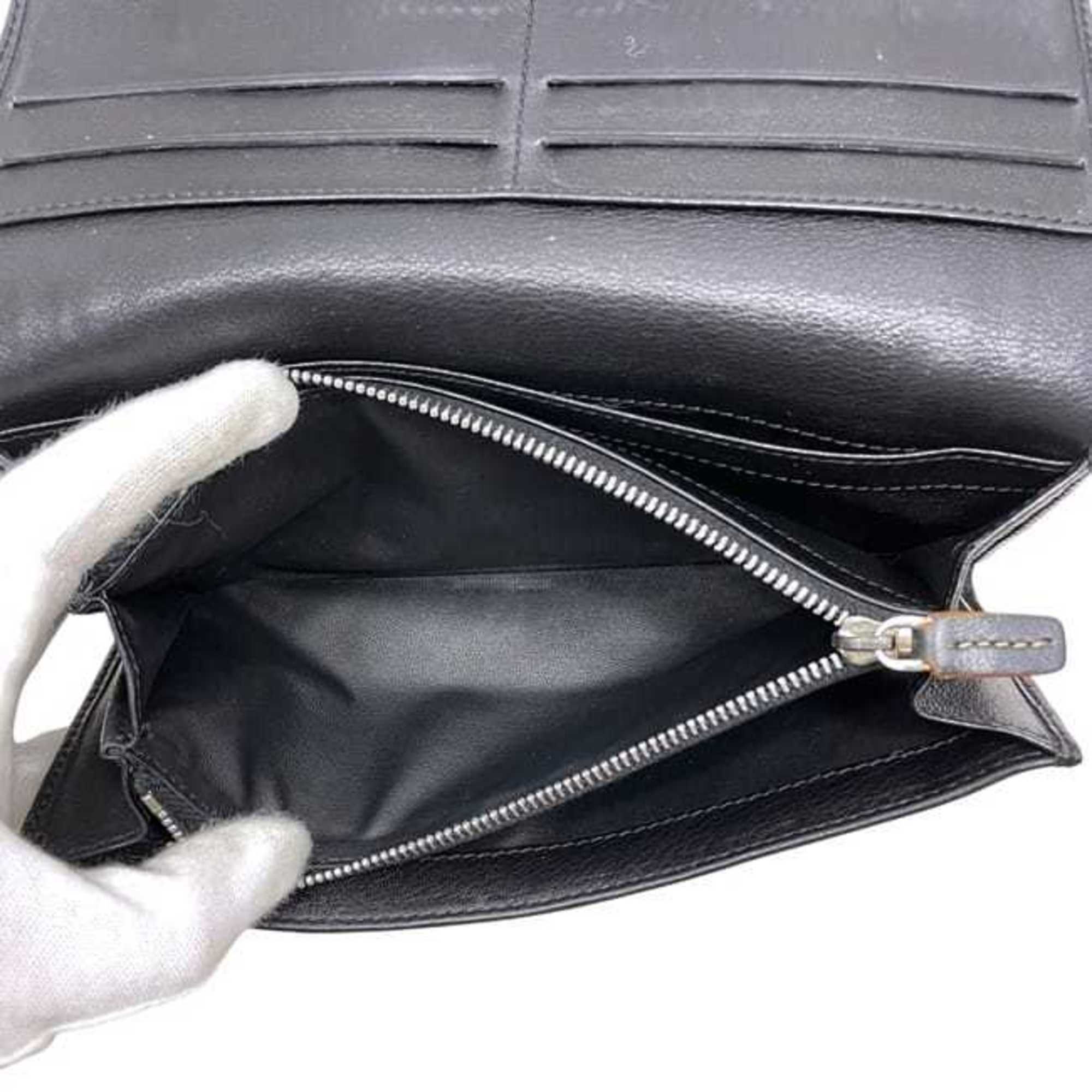 Canvas Leather Long Wallet (Bi-Fold) (Pre-Owned) - Celine - Modalova