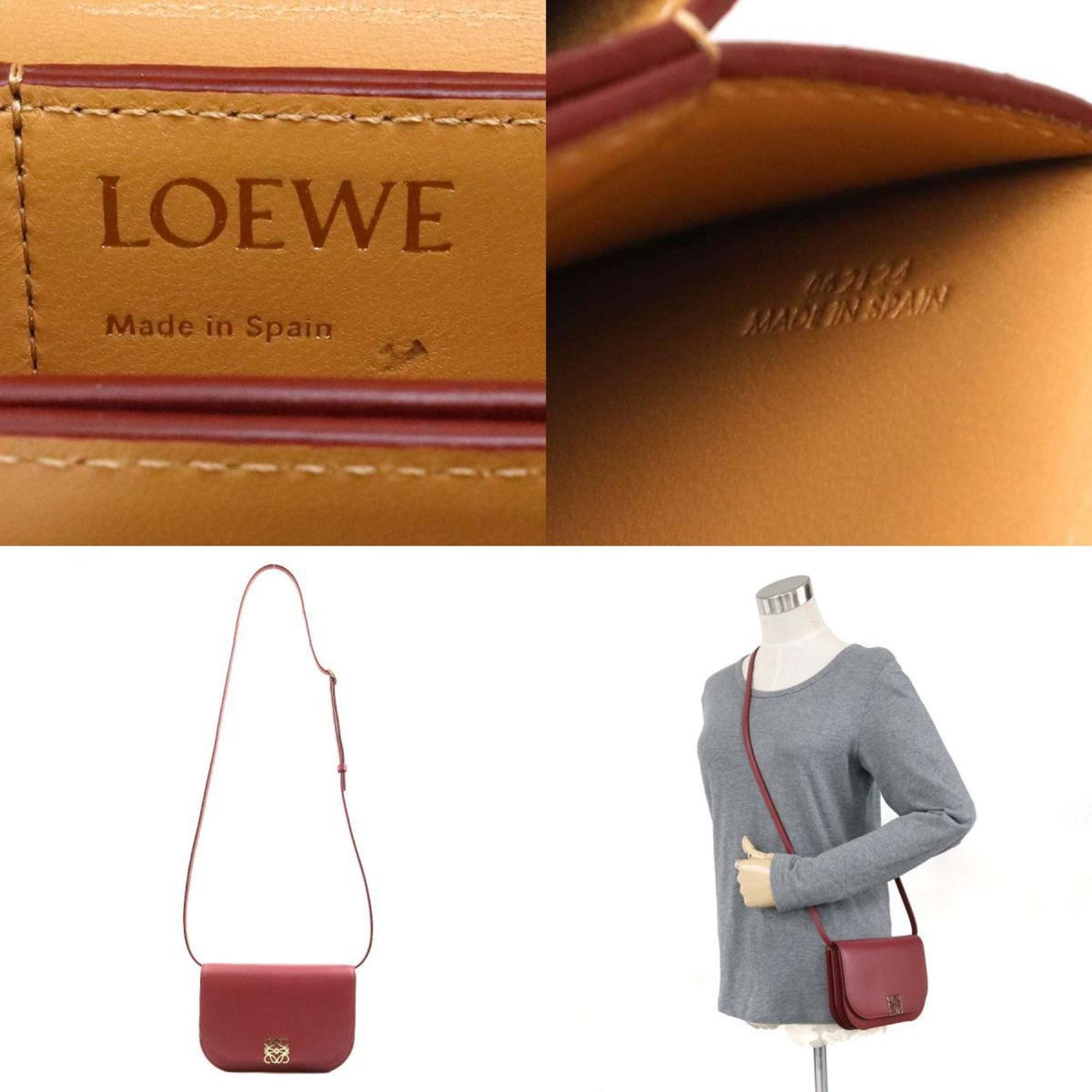Leather Shoulder Bag (Pre-Owned) - Loewe - Modalova