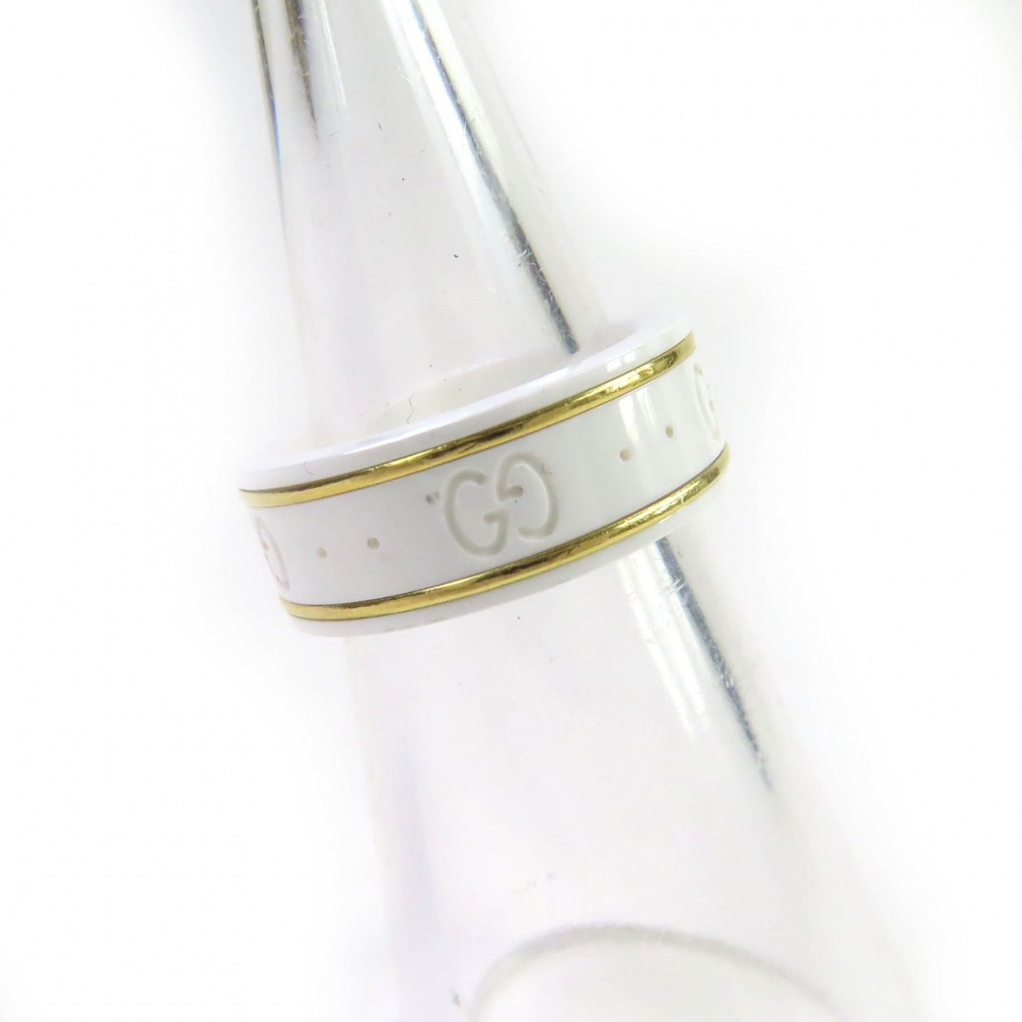 Ceramic Band Ring (Pre-Owned) - Gucci - Modalova