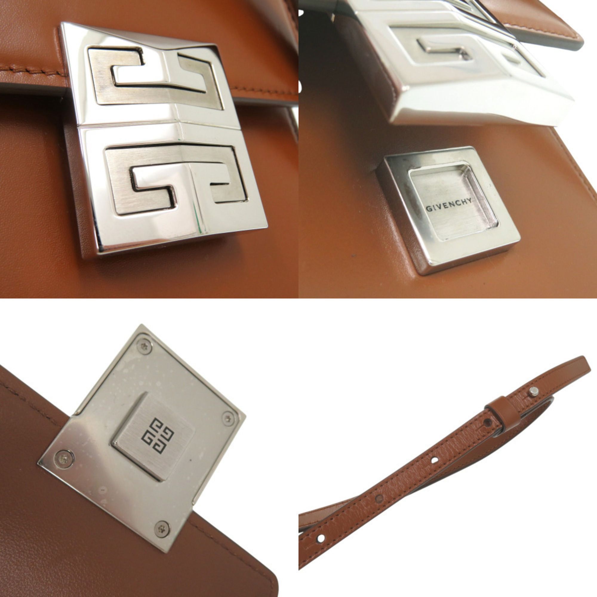 Leather Shoulder Bag (Pre-Owned) - Givenchy - Modalova