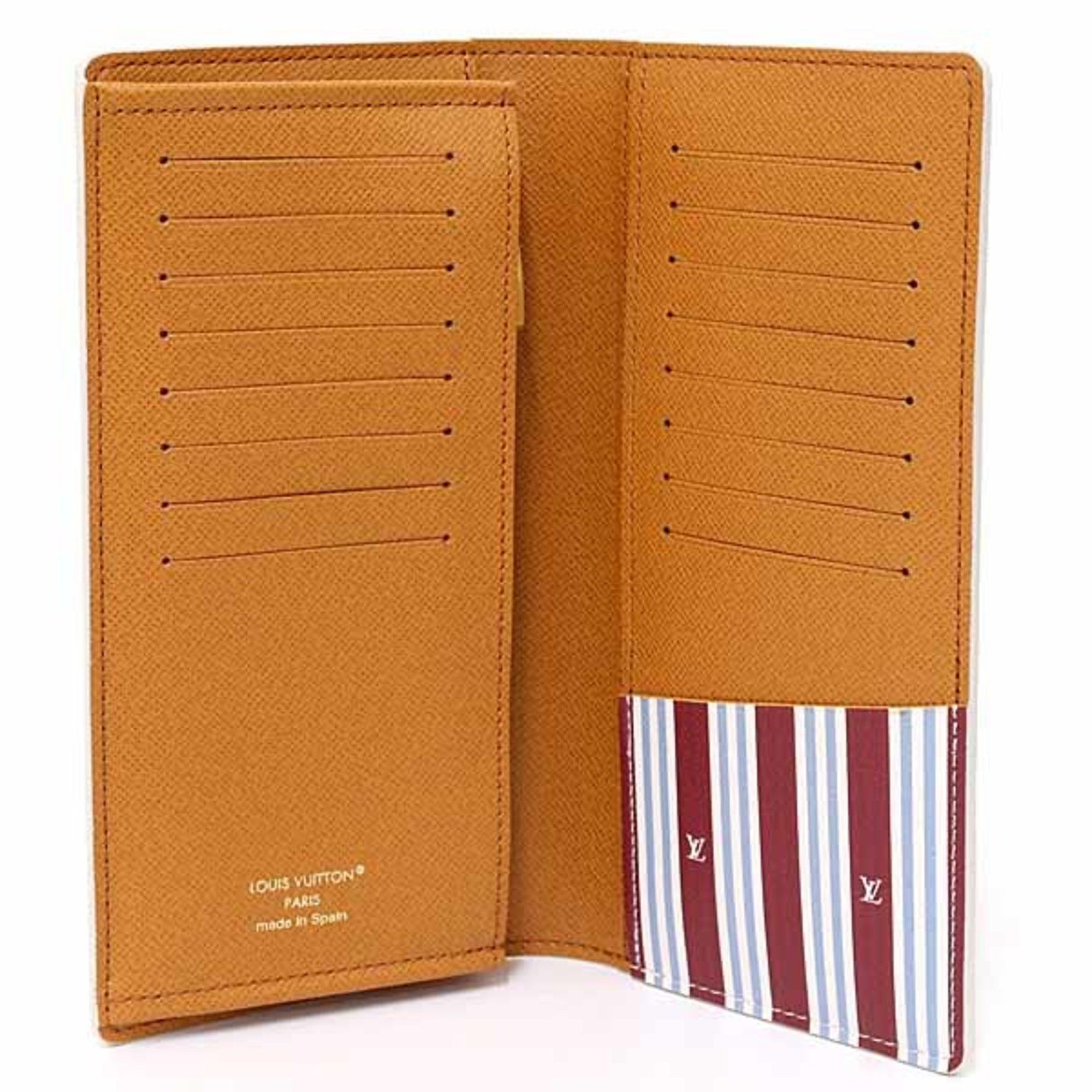 Monogram Leather Long Wallet (Bi-Fold) (Pre-Owned) - Louis Vuitton - Modalova
