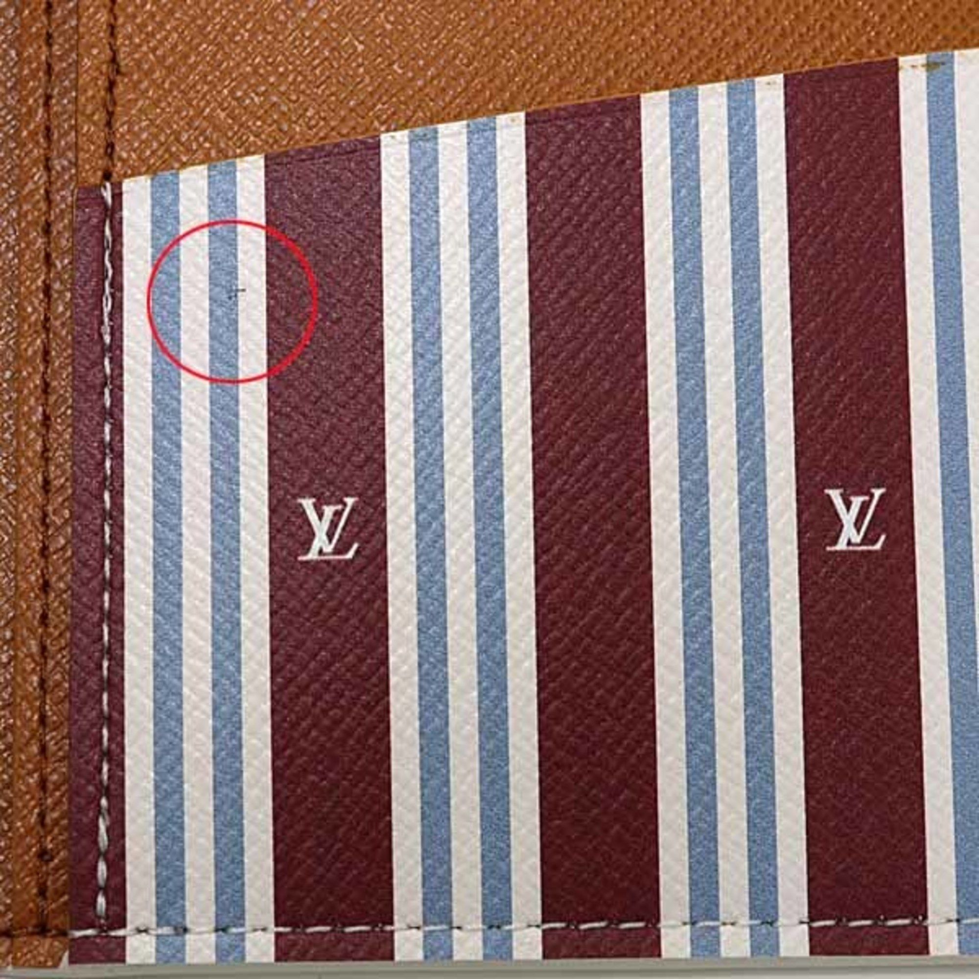 Monogram Leather Long Wallet (Bi-Fold) (Pre-Owned) - Louis Vuitton - Modalova