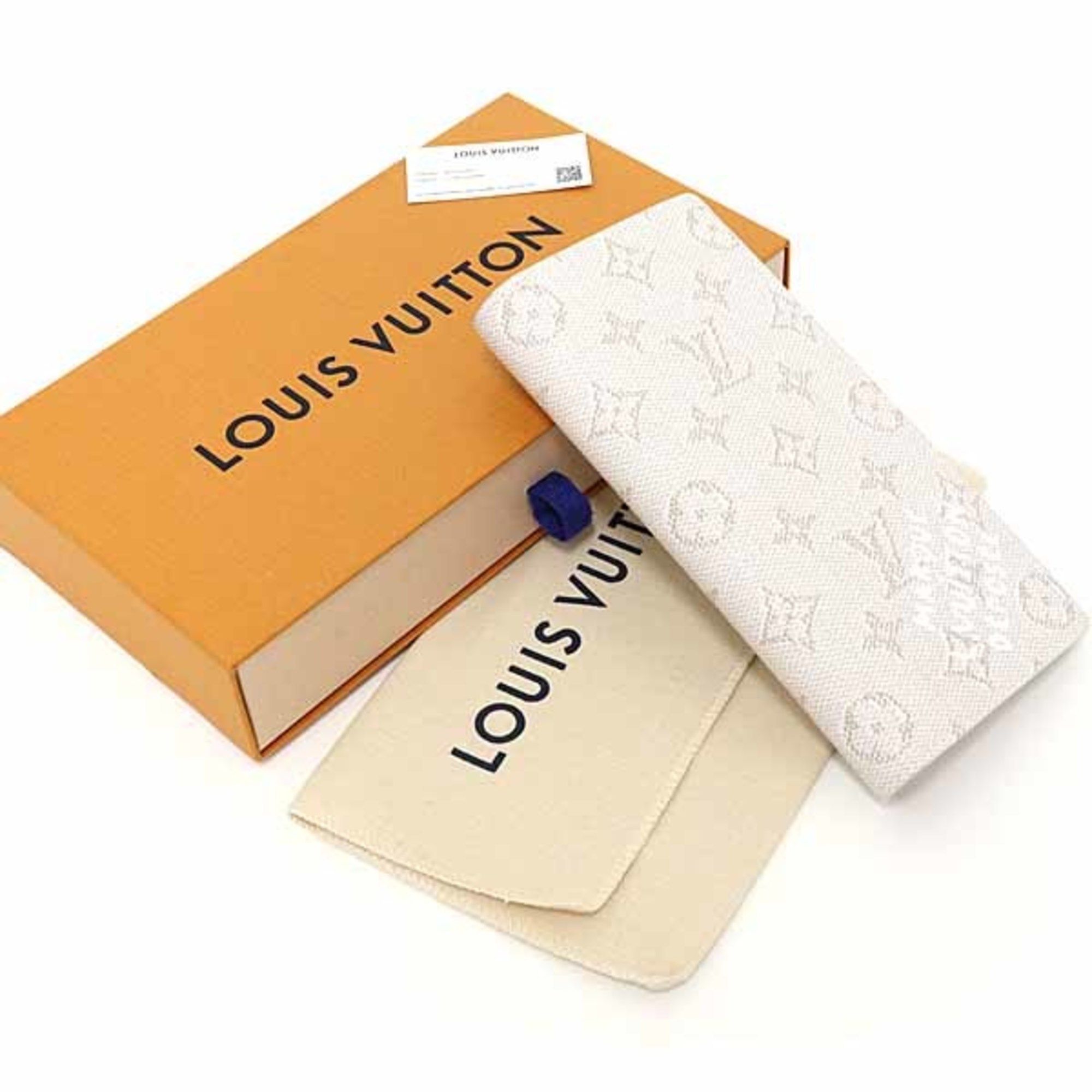 Monogram Leather Long Wallet (Bi-Fold) (Pre-Owned) - Louis Vuitton - Modalova