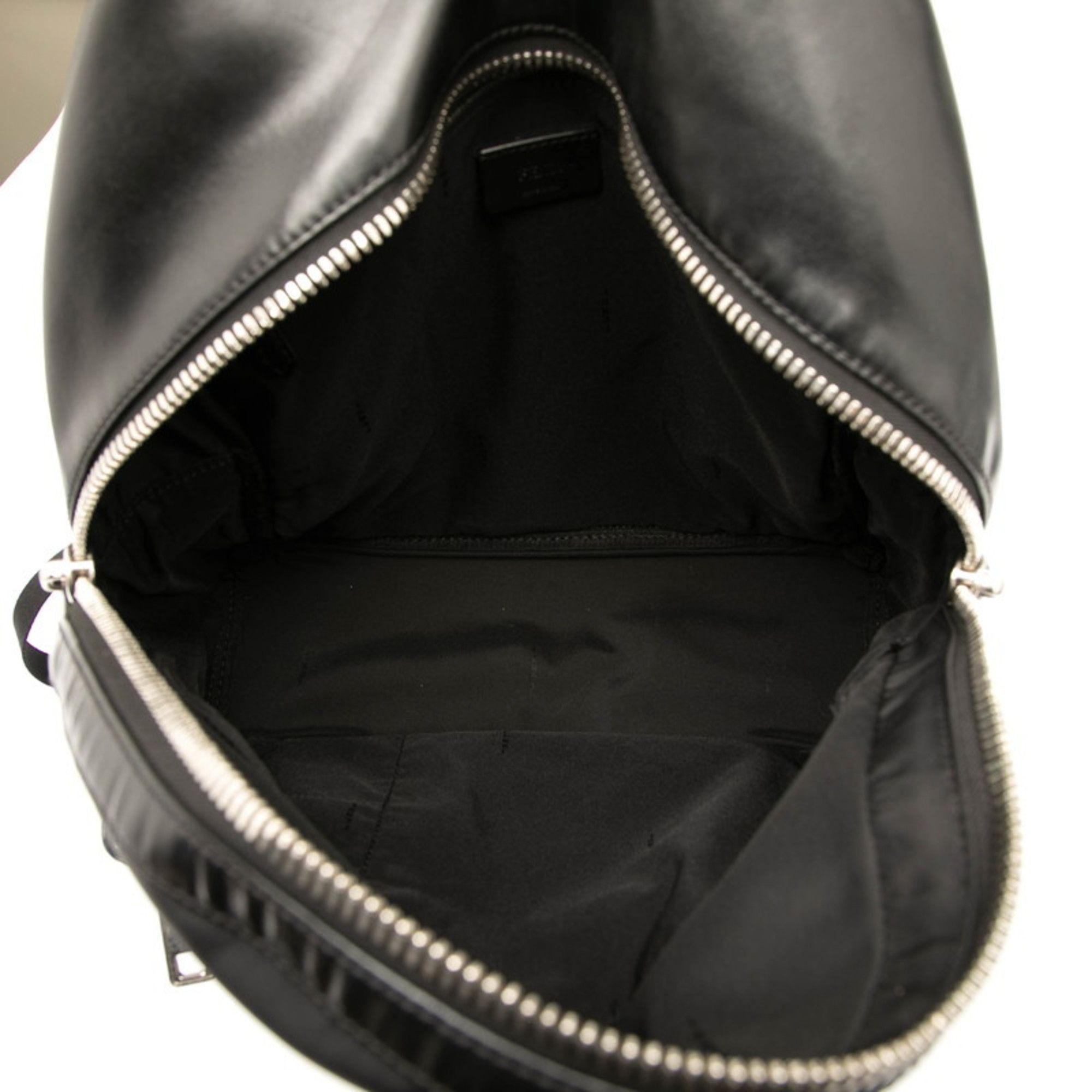 Leather Nylon Backpack (Pre-Owned) - Fendi - Modalova