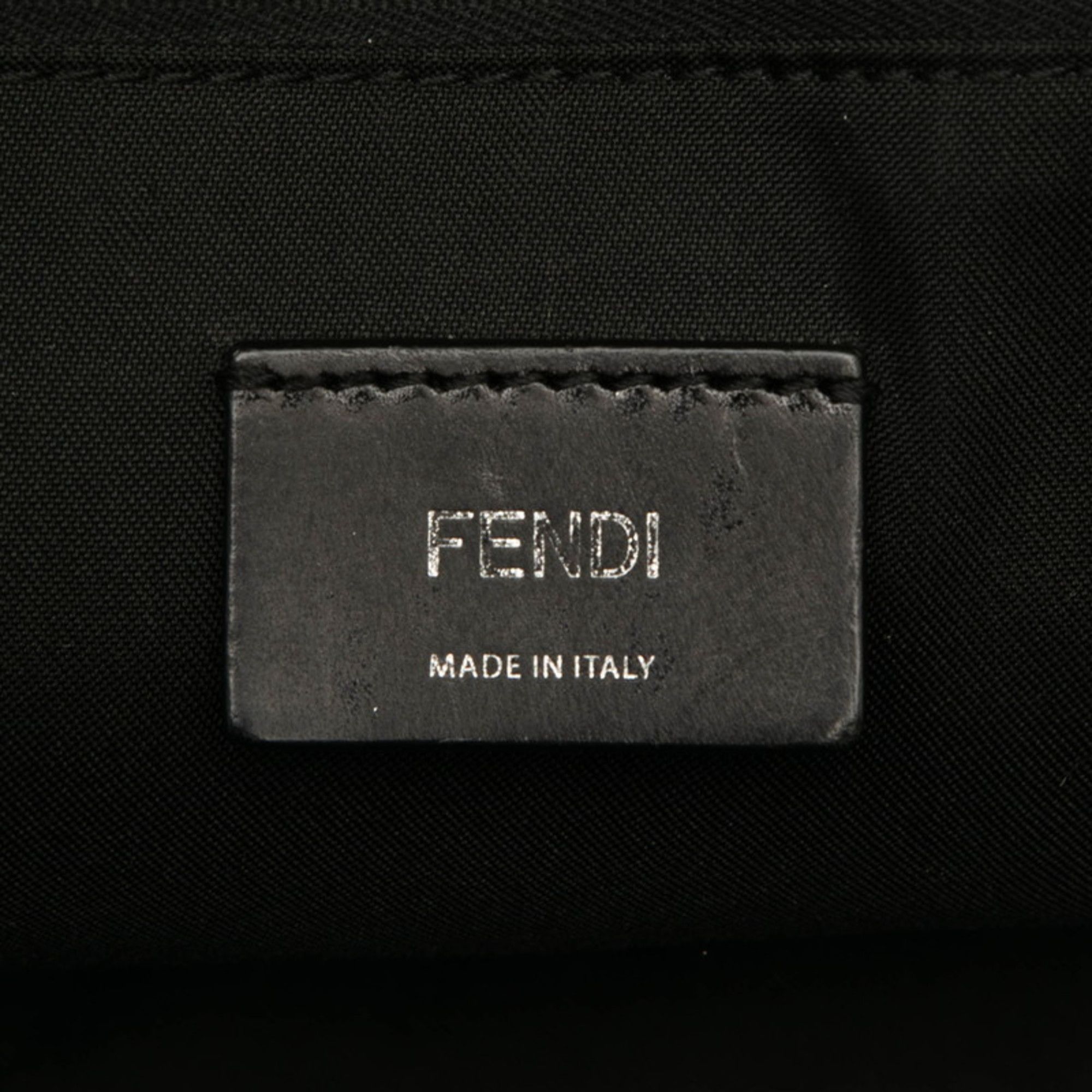 Leather Nylon Backpack (Pre-Owned) - Fendi - Modalova