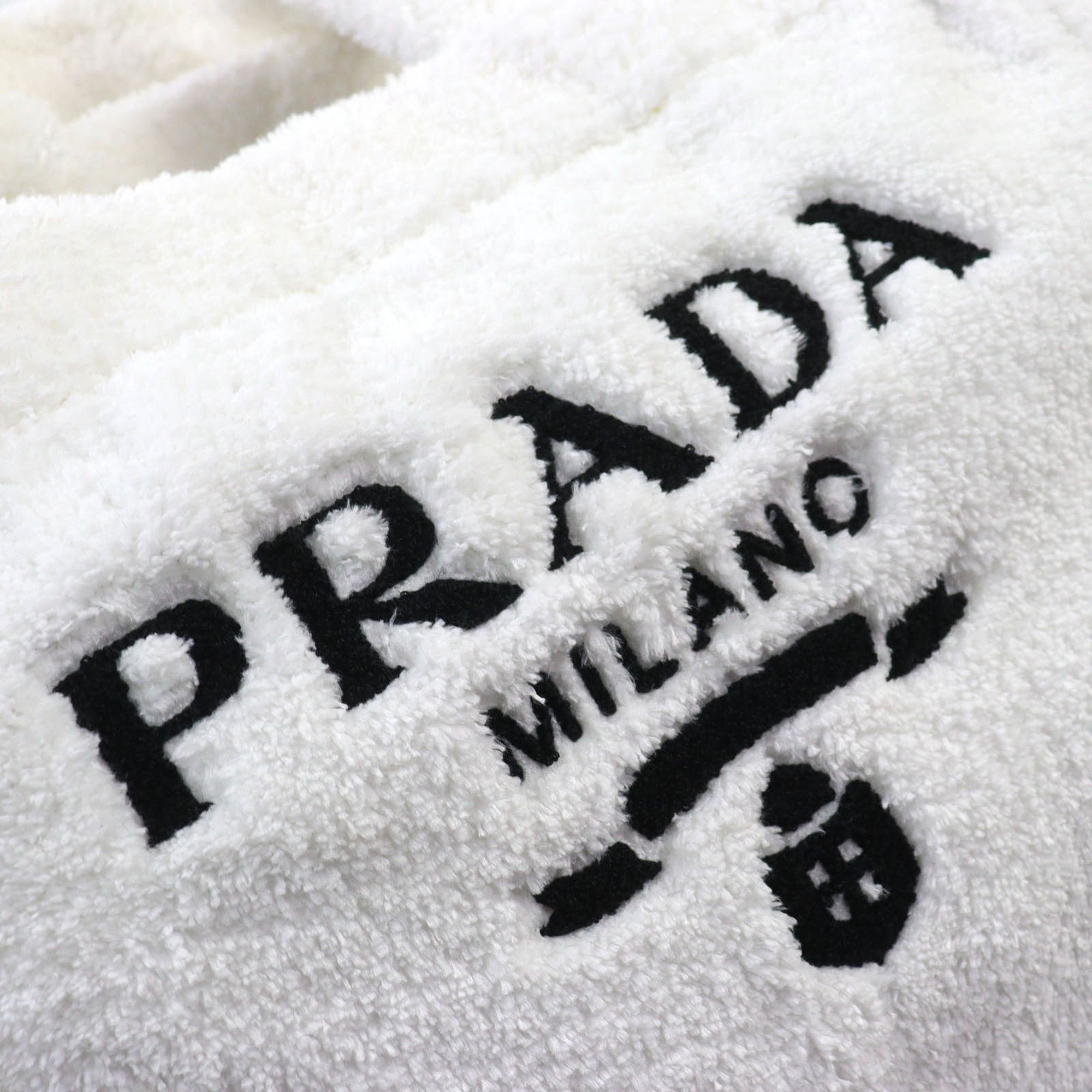 Polyester Leather Tote Bag (Pre-Owned) - Prada - Modalova