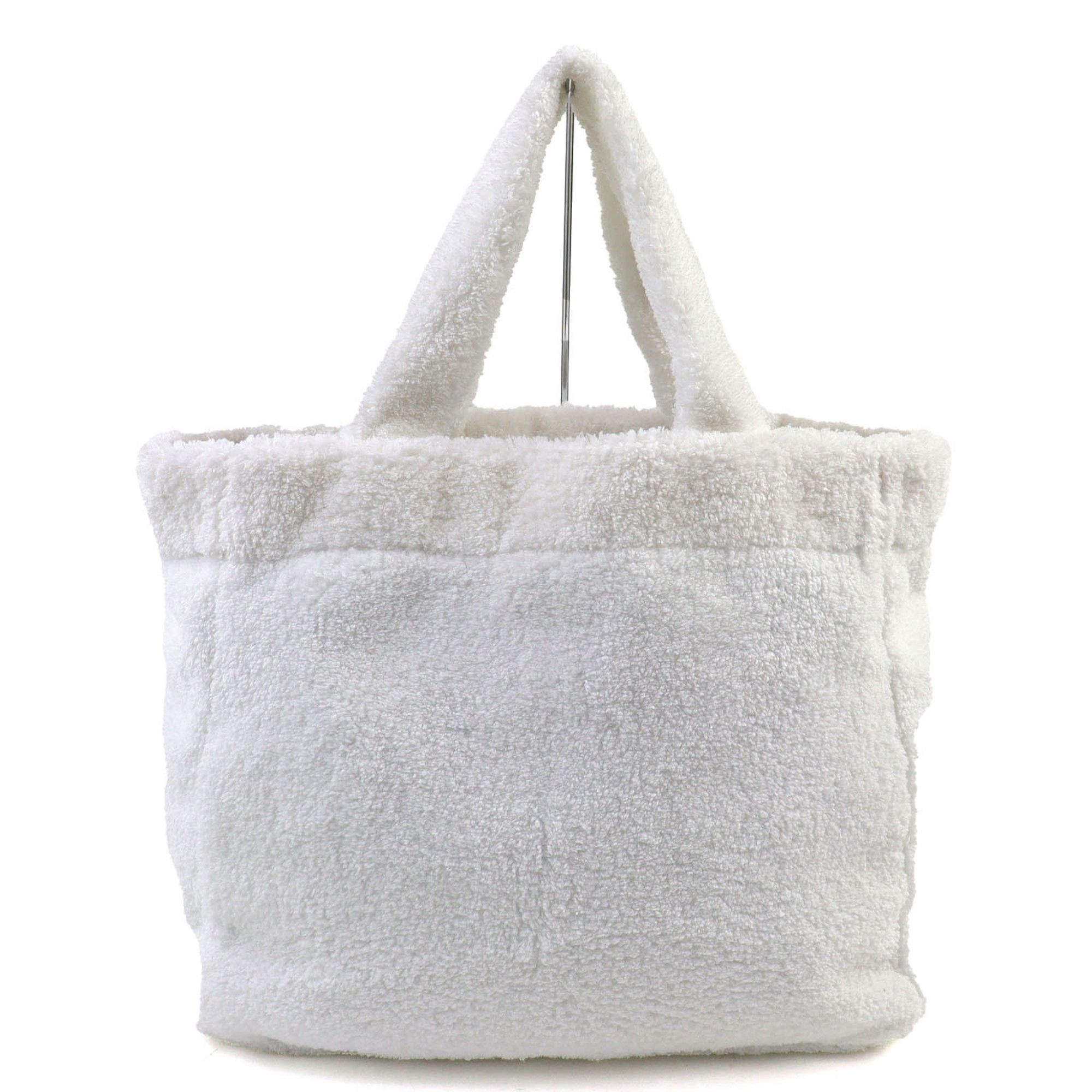 Polyester Leather Tote Bag (Pre-Owned) - Prada - Modalova