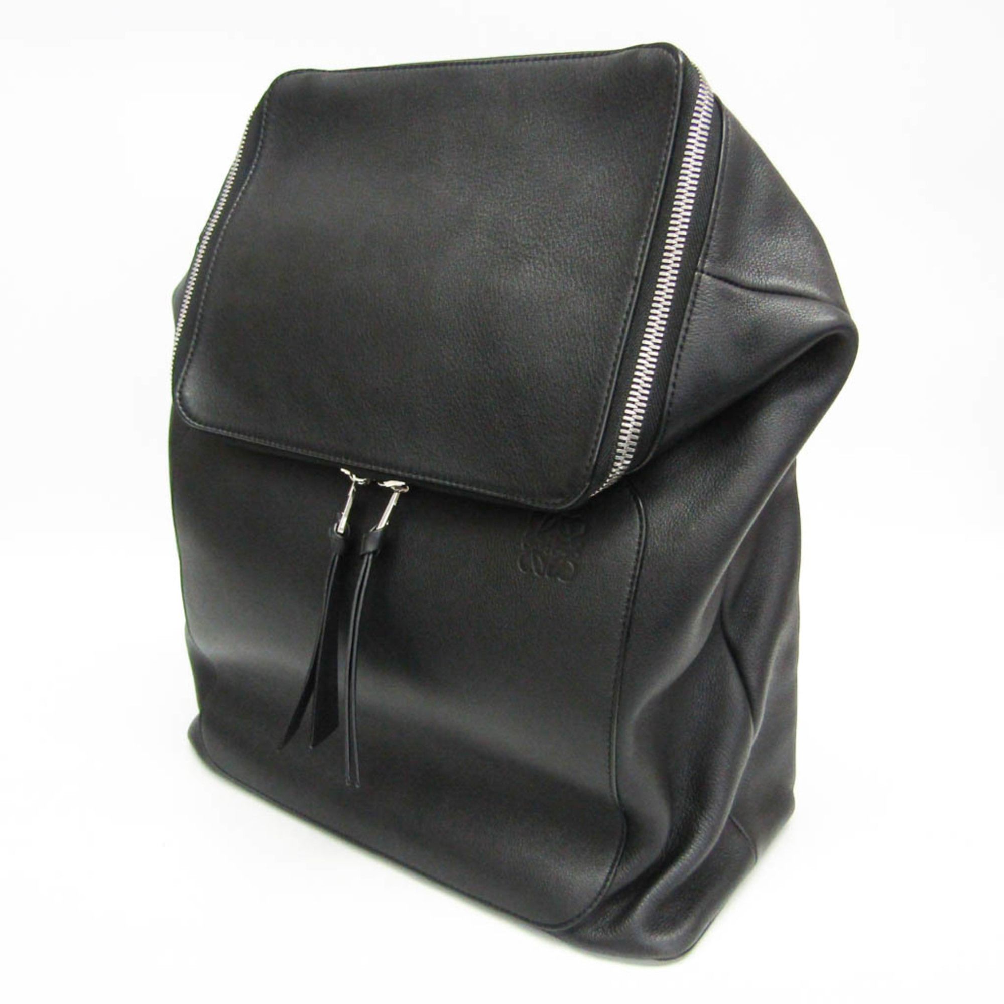 Leather Backpack (Pre-Owned) - Loewe - Modalova