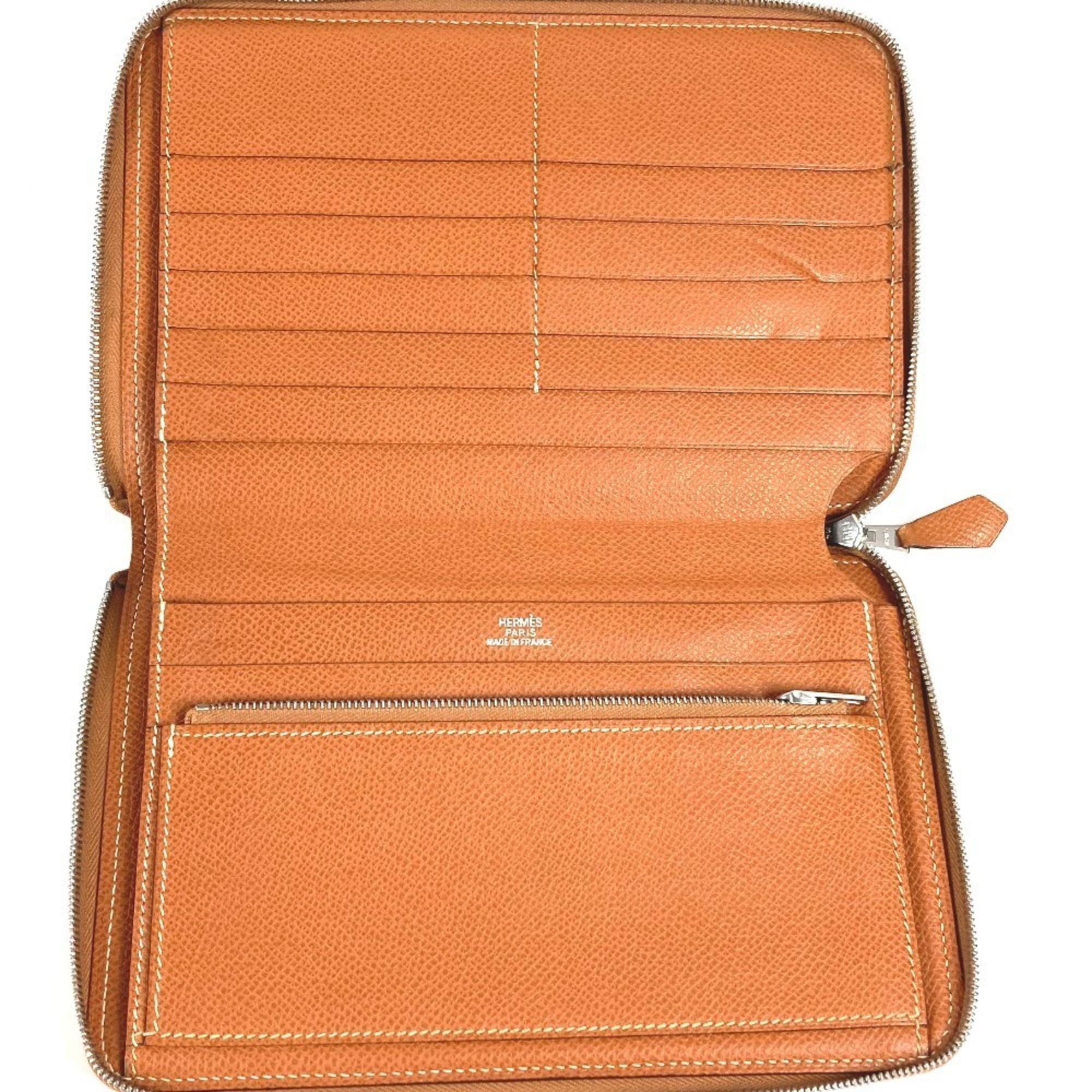 Azap Epsom Leather Long Wallet (Bi-Fold) (Pre-Owned) - Hermes - Modalova