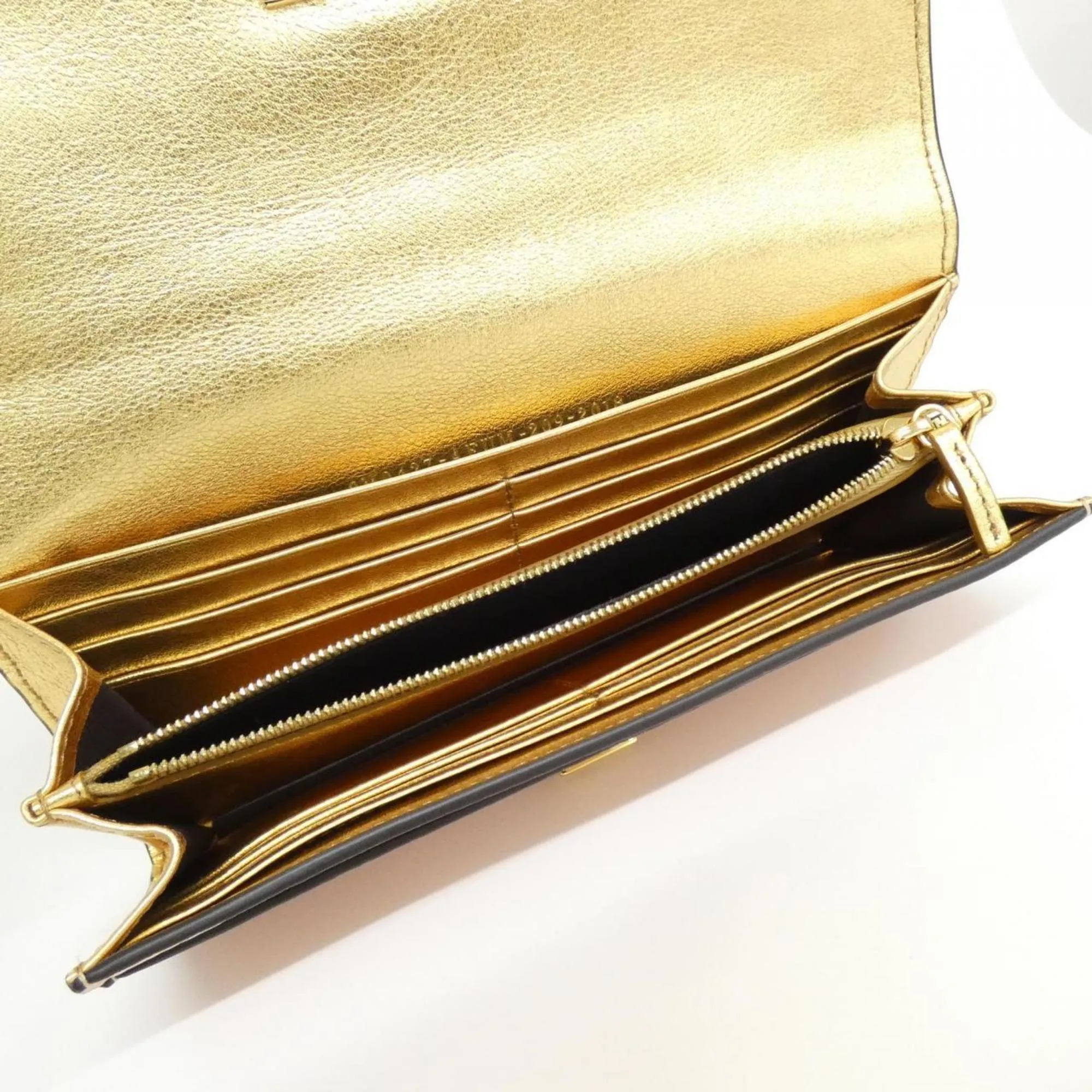 Leather Long Wallet (Bi-Fold) (Pre-Owned) - Fendi - Modalova