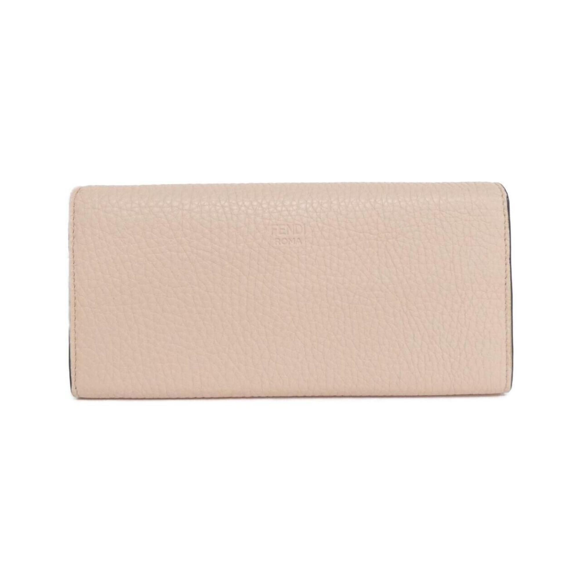 Leather Long Wallet (Bi-Fold) (Pre-Owned) - Fendi - Modalova