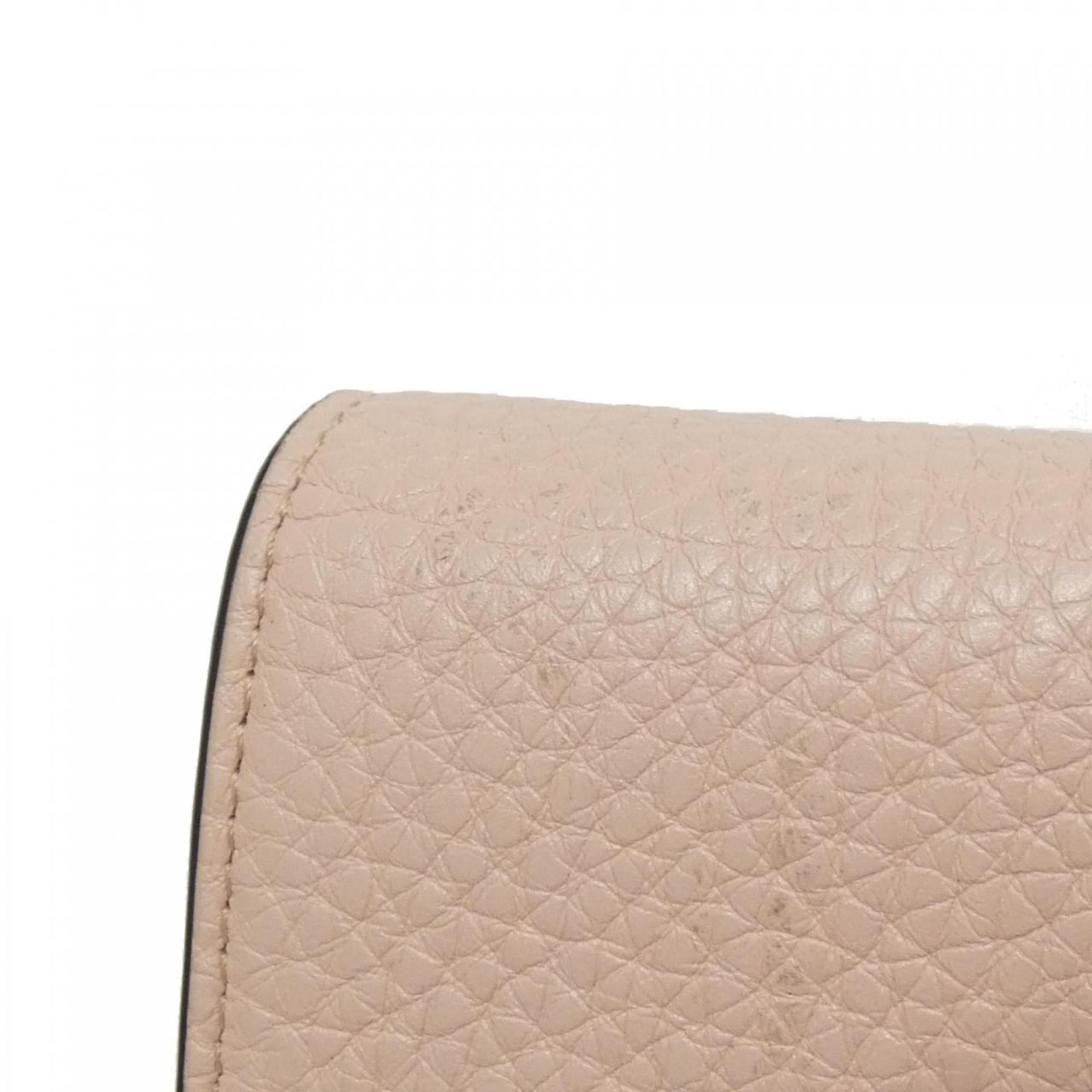 Leather Long Wallet (Bi-Fold) (Pre-Owned) - Fendi - Modalova