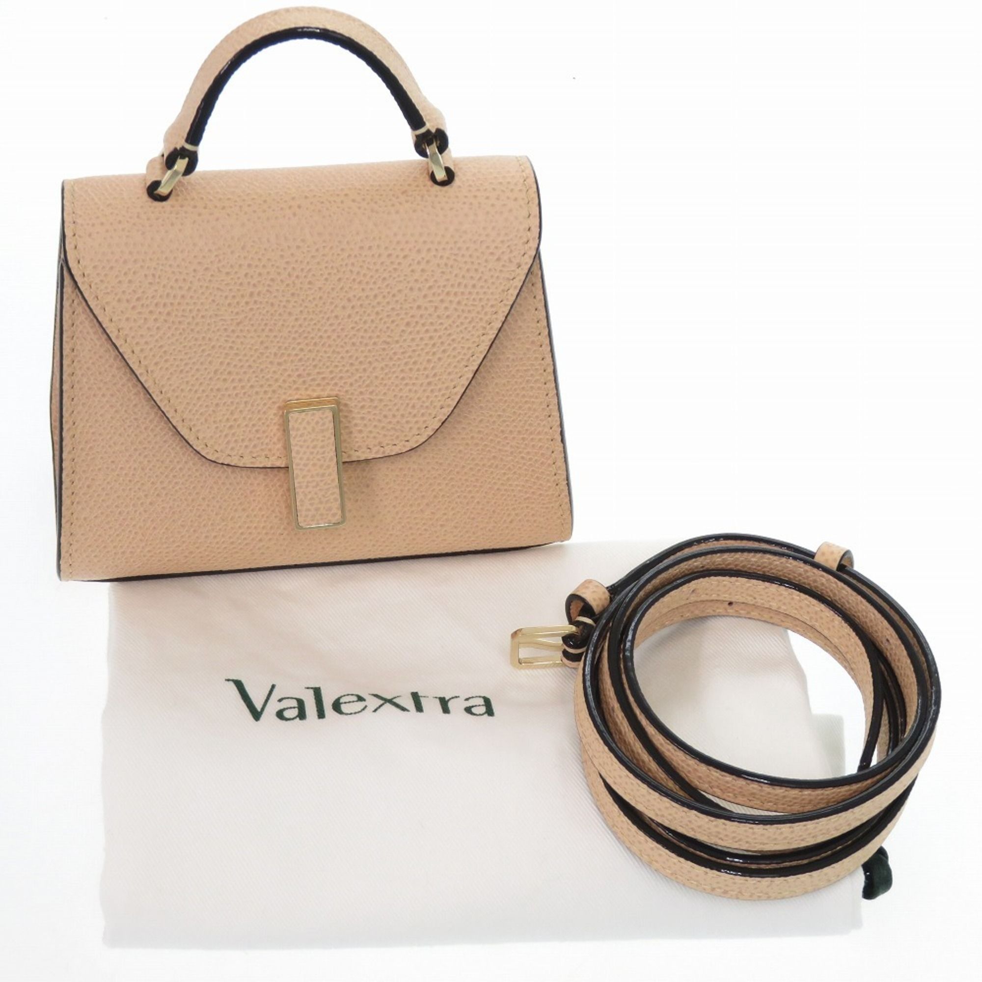 Leather Handbag (Pre-Owned) - Valextra - Modalova
