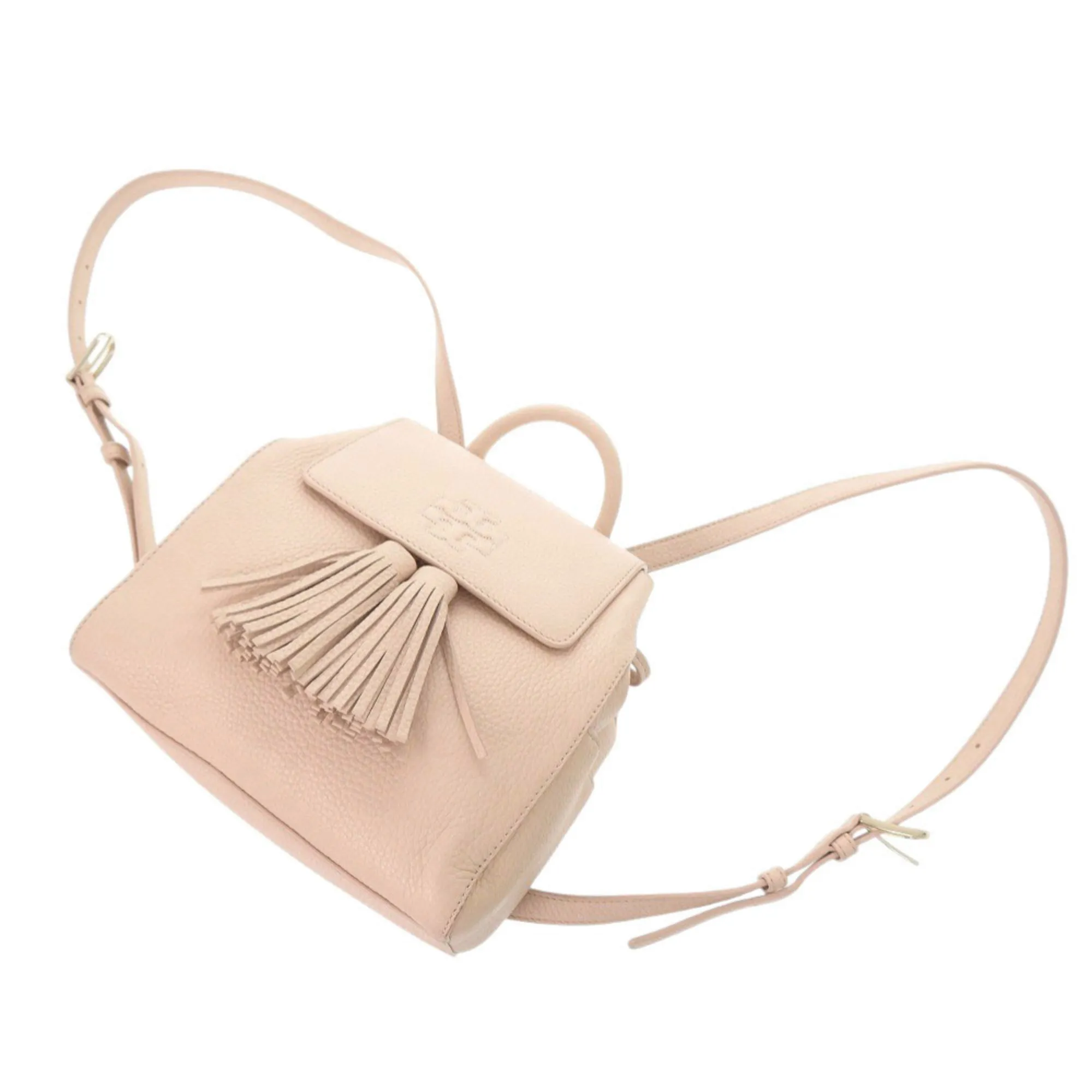 Leather Backpack (Pre-Owned) - Tory Burch - Modalova
