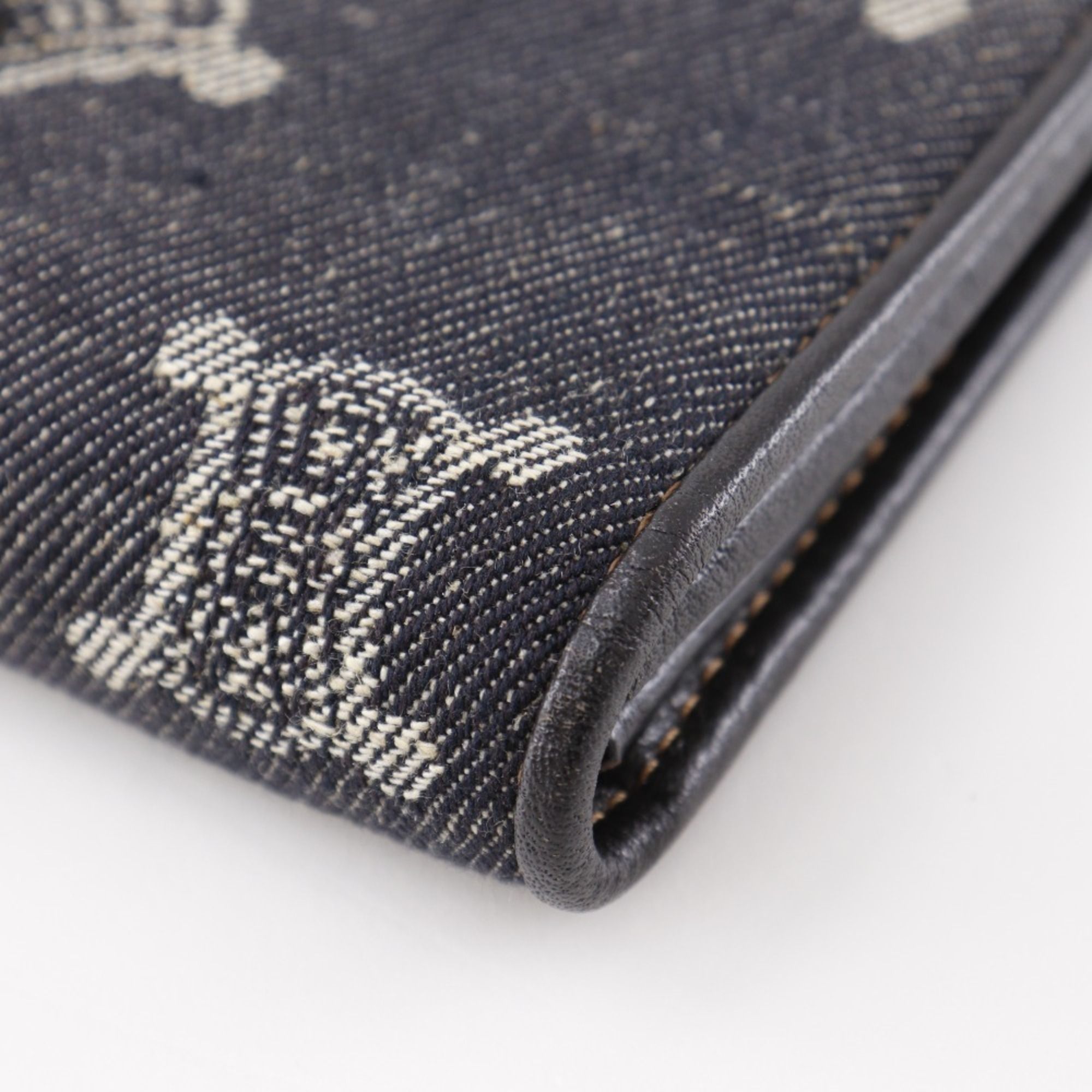 Denim Long Wallet (Bi-Fold) (Pre-Owned) - Celine - Modalova