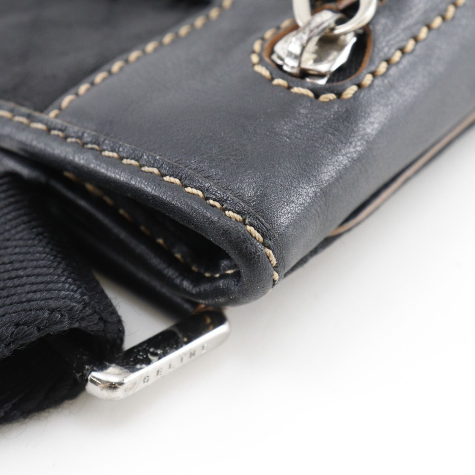 Nylon Canvas Shoulder Bag (Pre-Owned) - Celine - Modalova