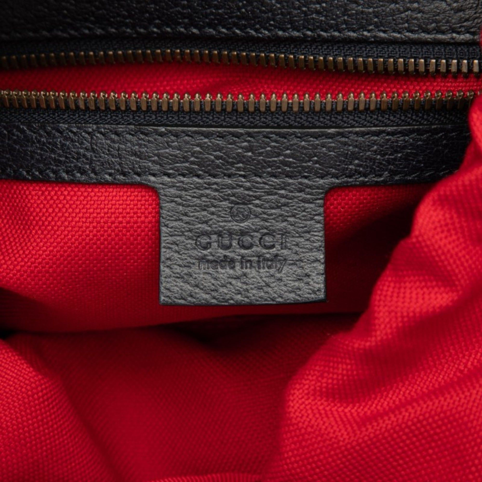 Wool Leather Backpack (Pre-Owned) - Gucci - Modalova