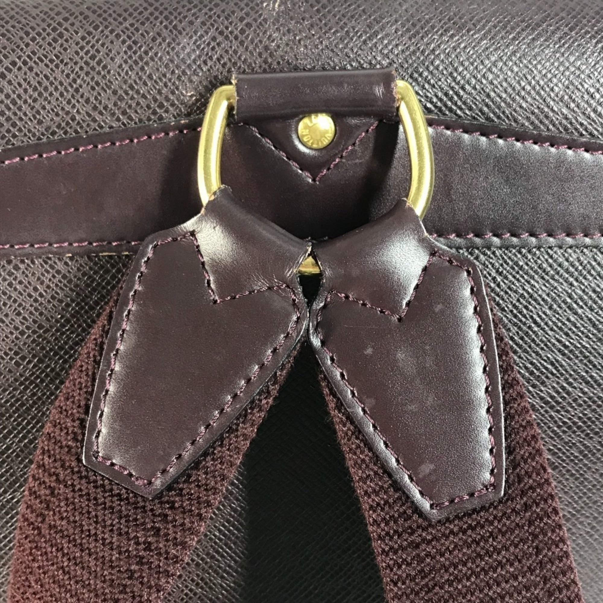 Taiga Leather Backpack (Pre-Owned) - Louis Vuitton - Modalova