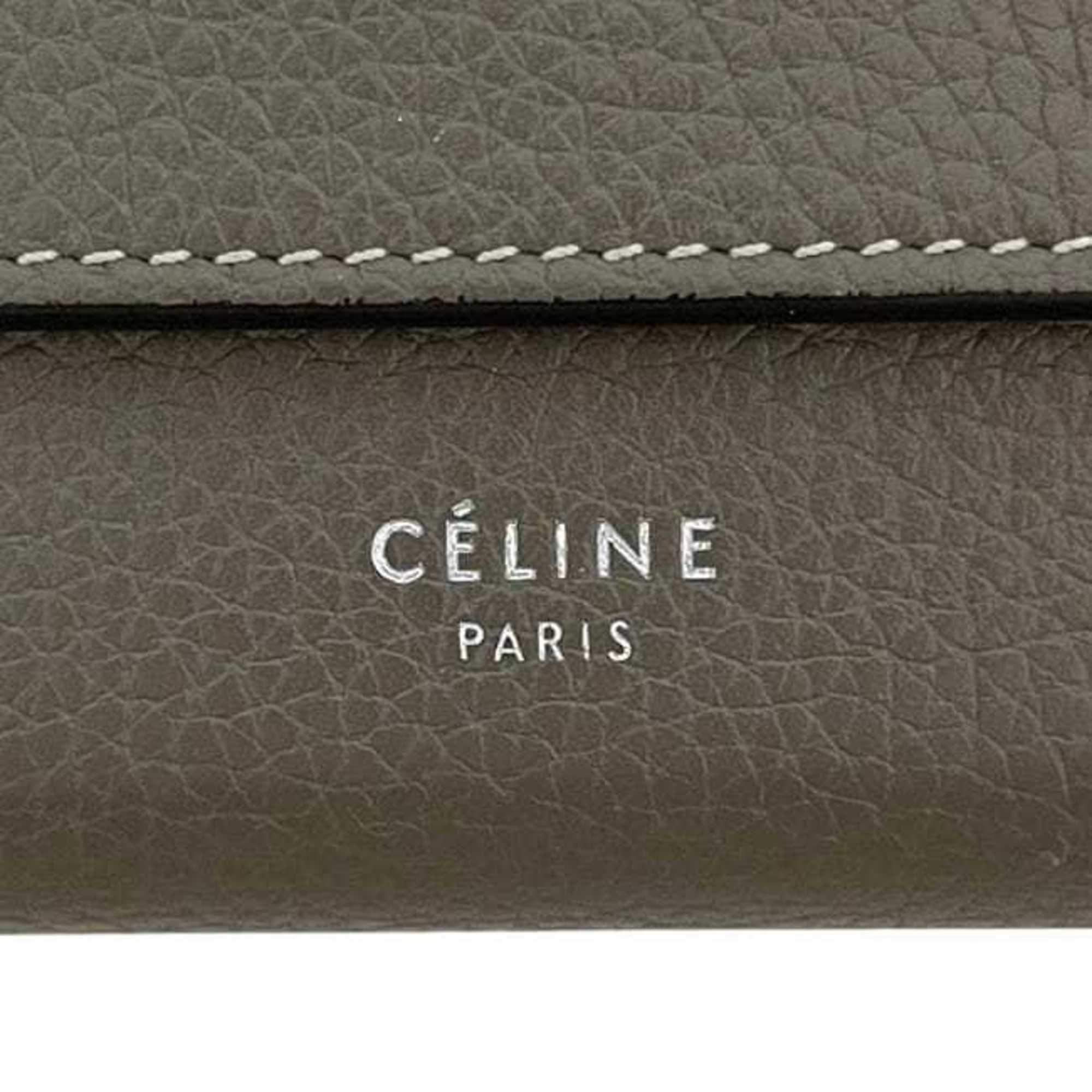 Leather Wallet (Tri-Fold) (Pre-Owned) - Celine - Modalova