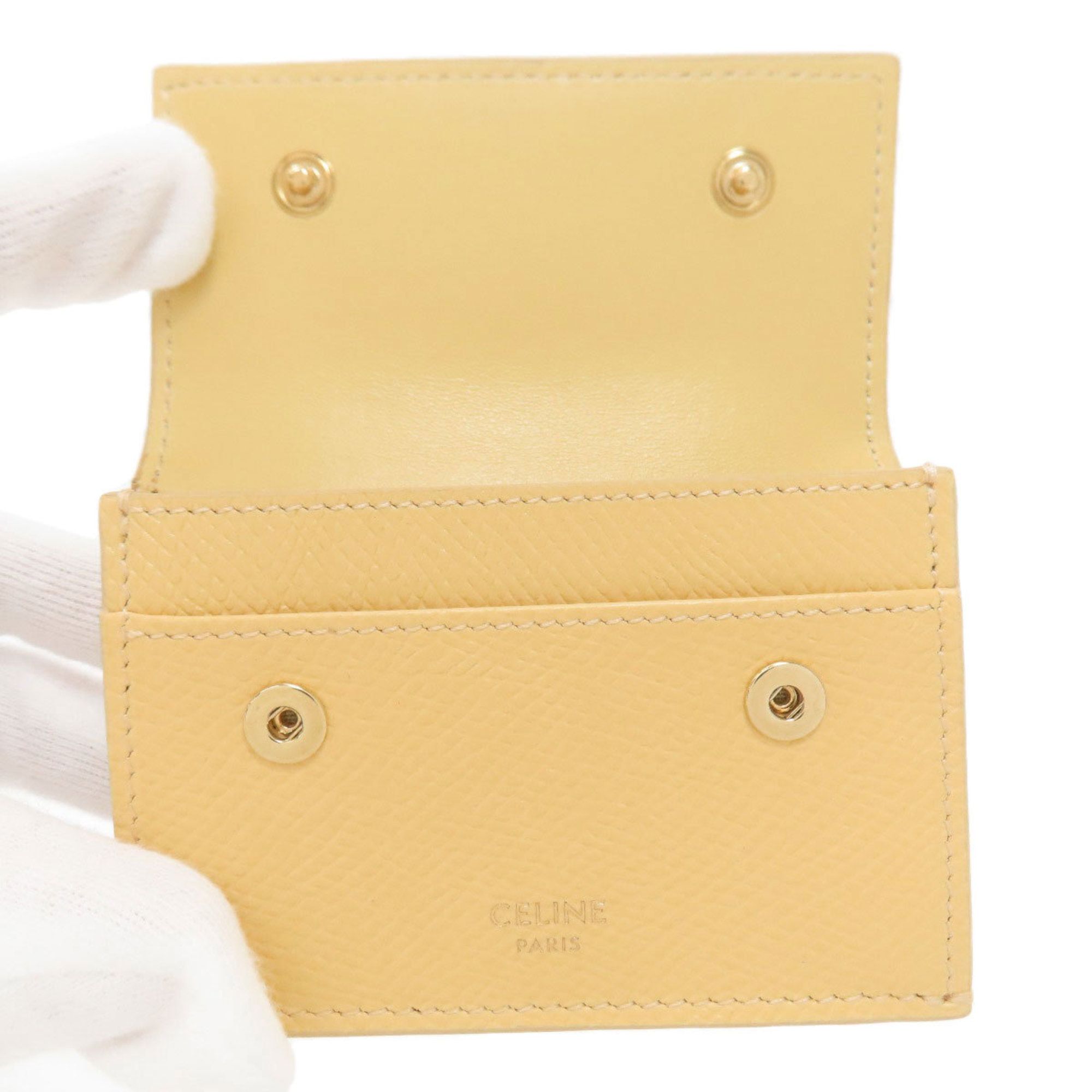 Leather Wallet (Bi-Fold) (Pre-Owned) - Celine - Modalova