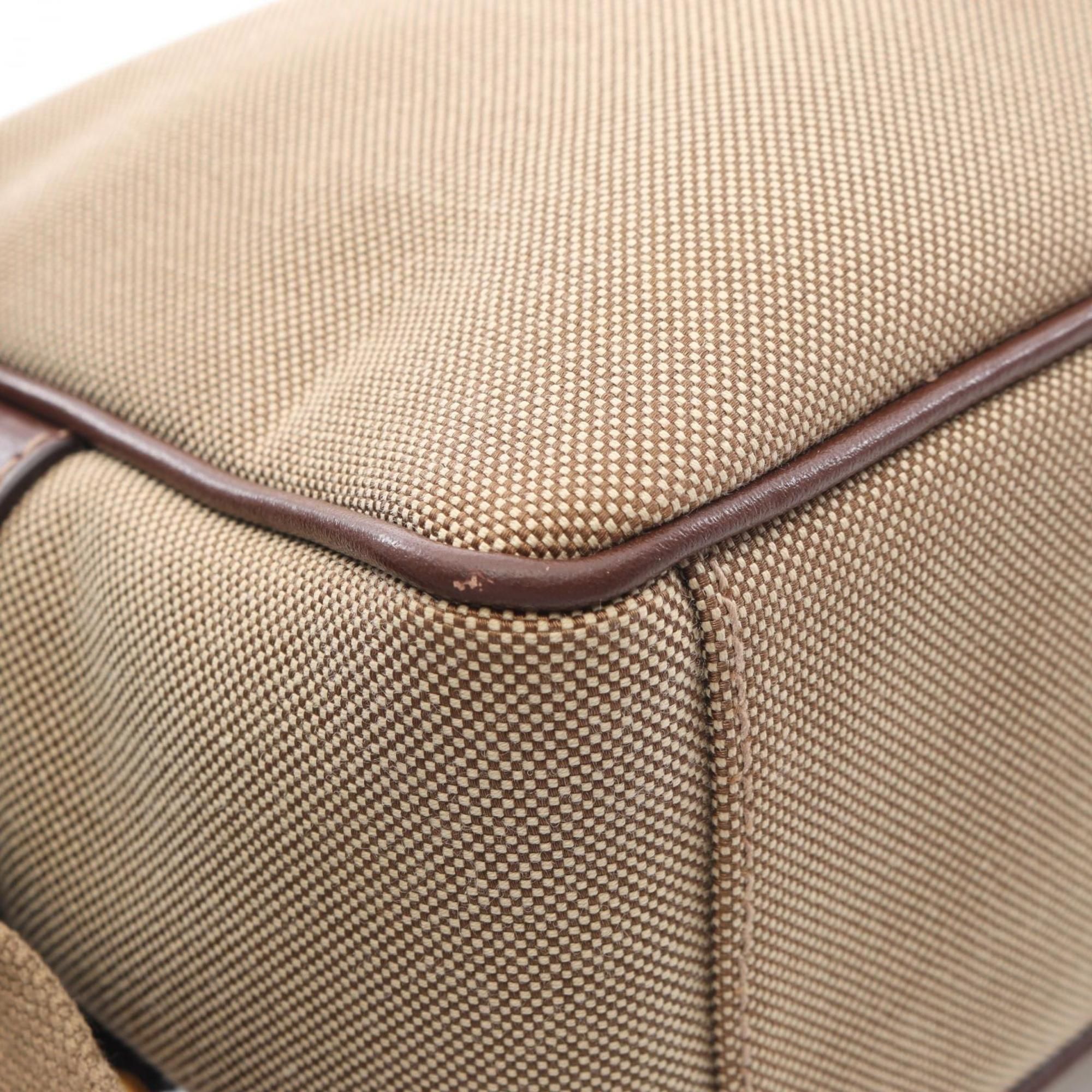 Canvas Leather Handbag Shoulder Bag (Pre-Owned) - Prada - Modalova
