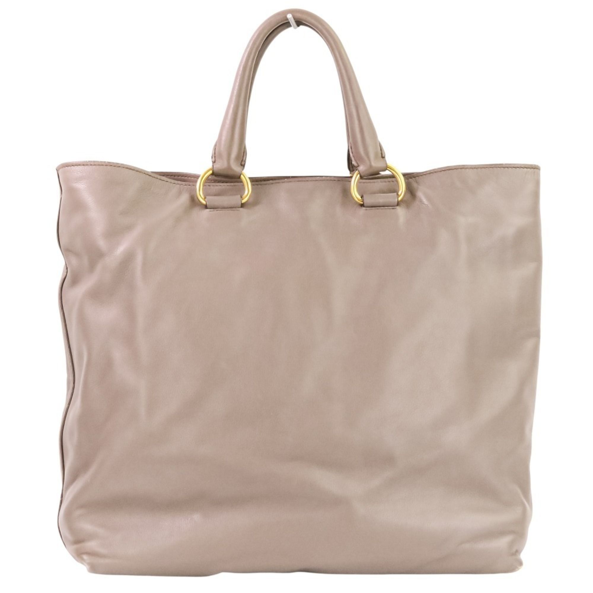 Leather Shoulder Bag Tote Bag (Pre-Owned) - Prada - Modalova