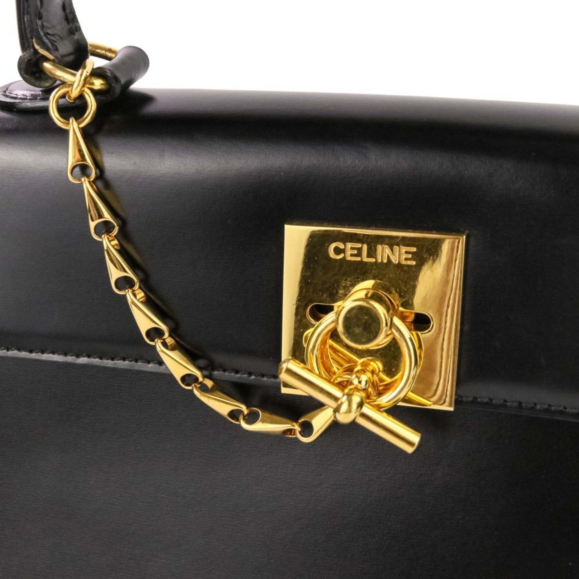 Leather Handbag (Pre-Owned) - Celine - Modalova