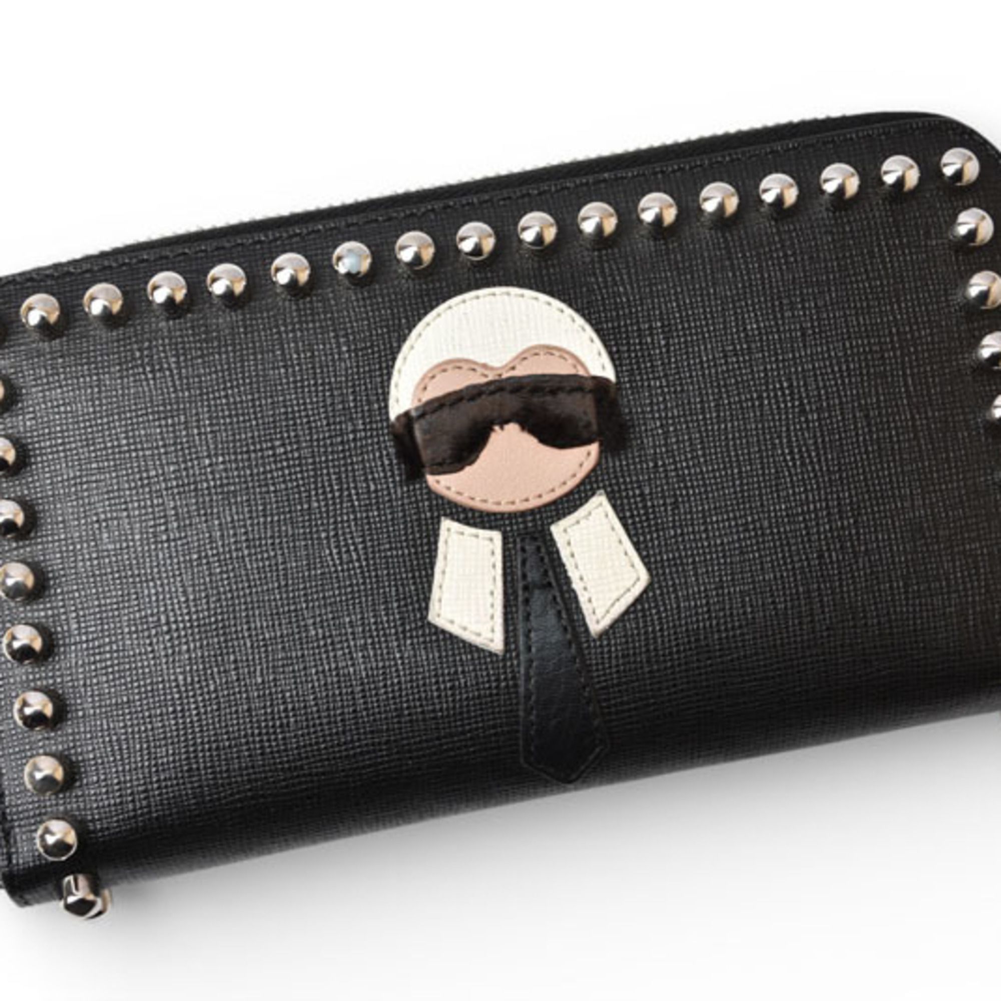 Leather Long Wallet (Bi-Fold) (Pre-Owned) - Fendi - Modalova