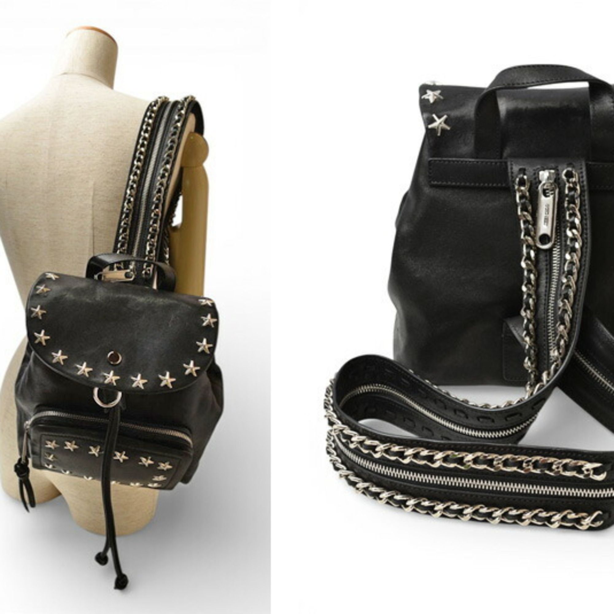 Leather Backpack (Pre-Owned) - Jimmy Choo - Modalova