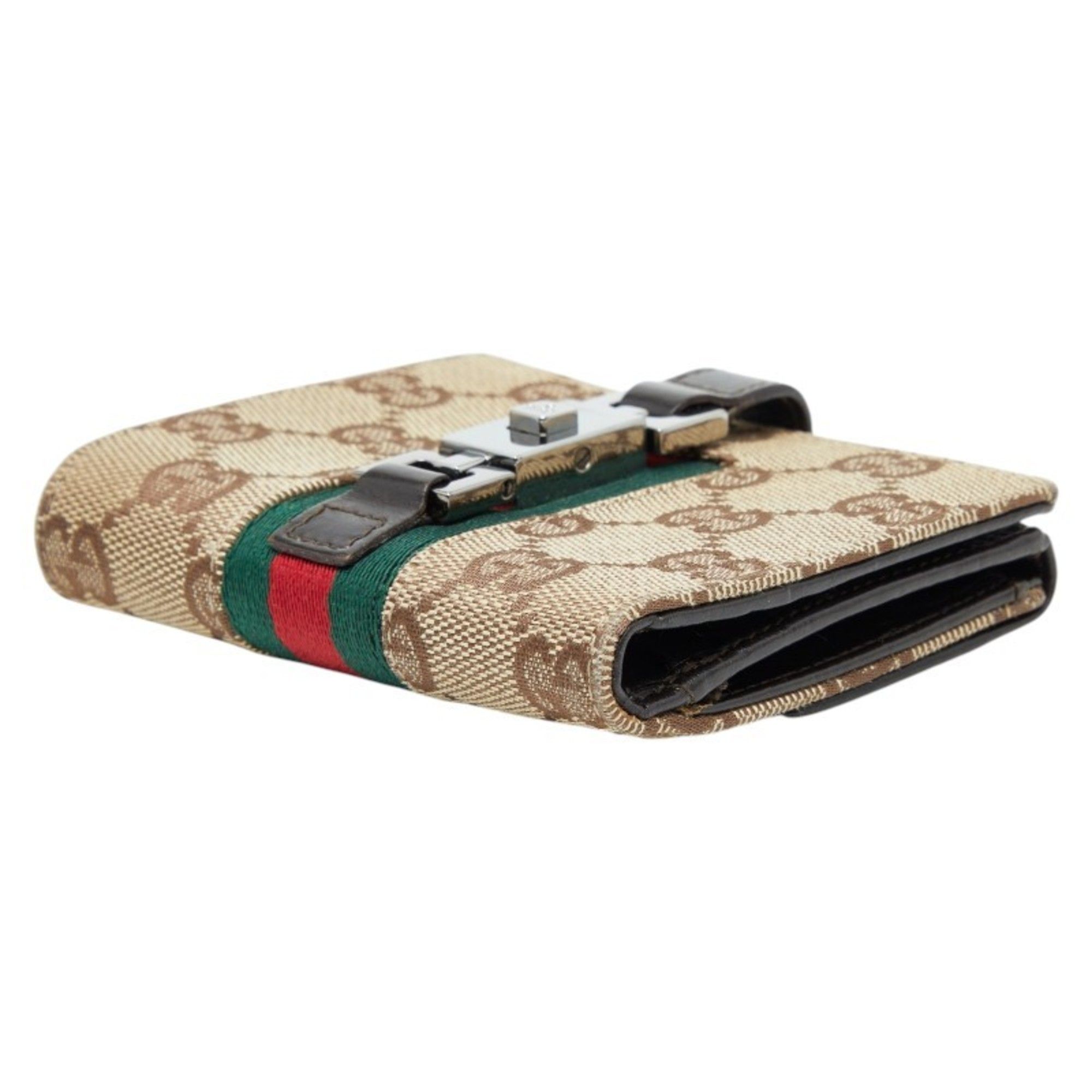 Canvas Leather Wallet (Bi-Fold) (Pre-Owned) - Gucci - Modalova