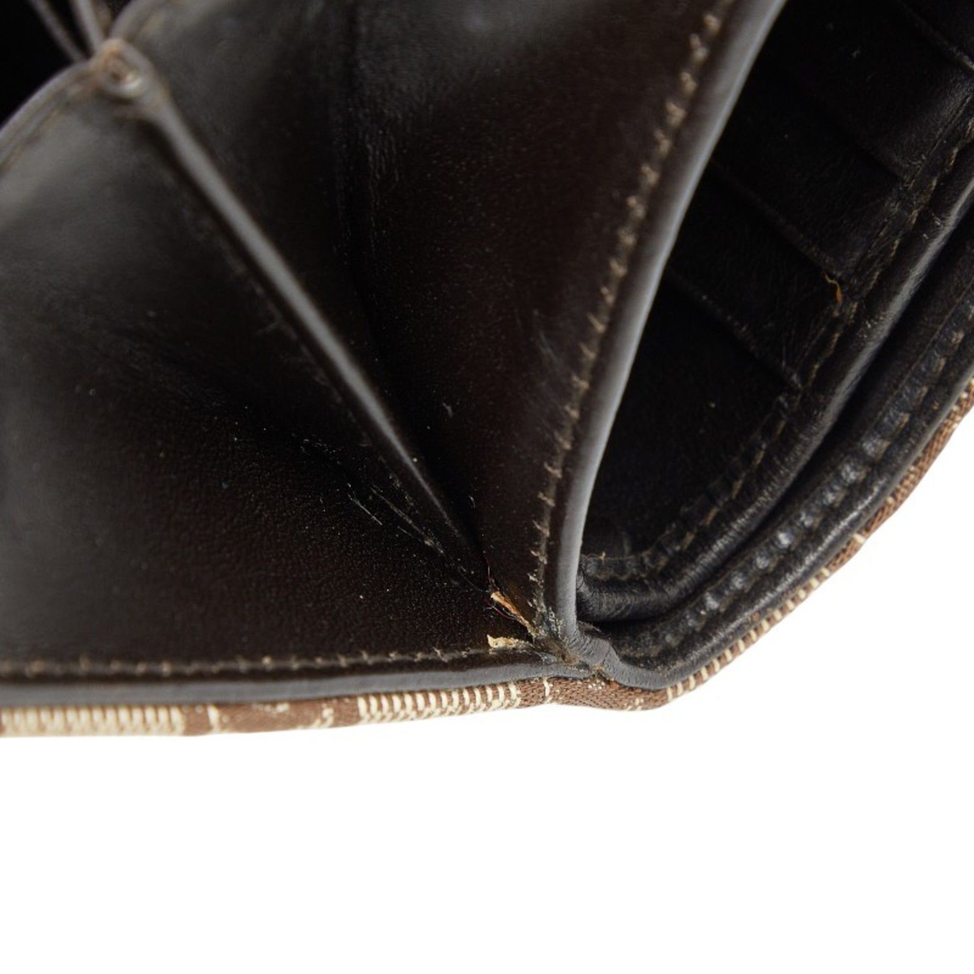 Canvas Leather Wallet (Bi-Fold) (Pre-Owned) - Gucci - Modalova