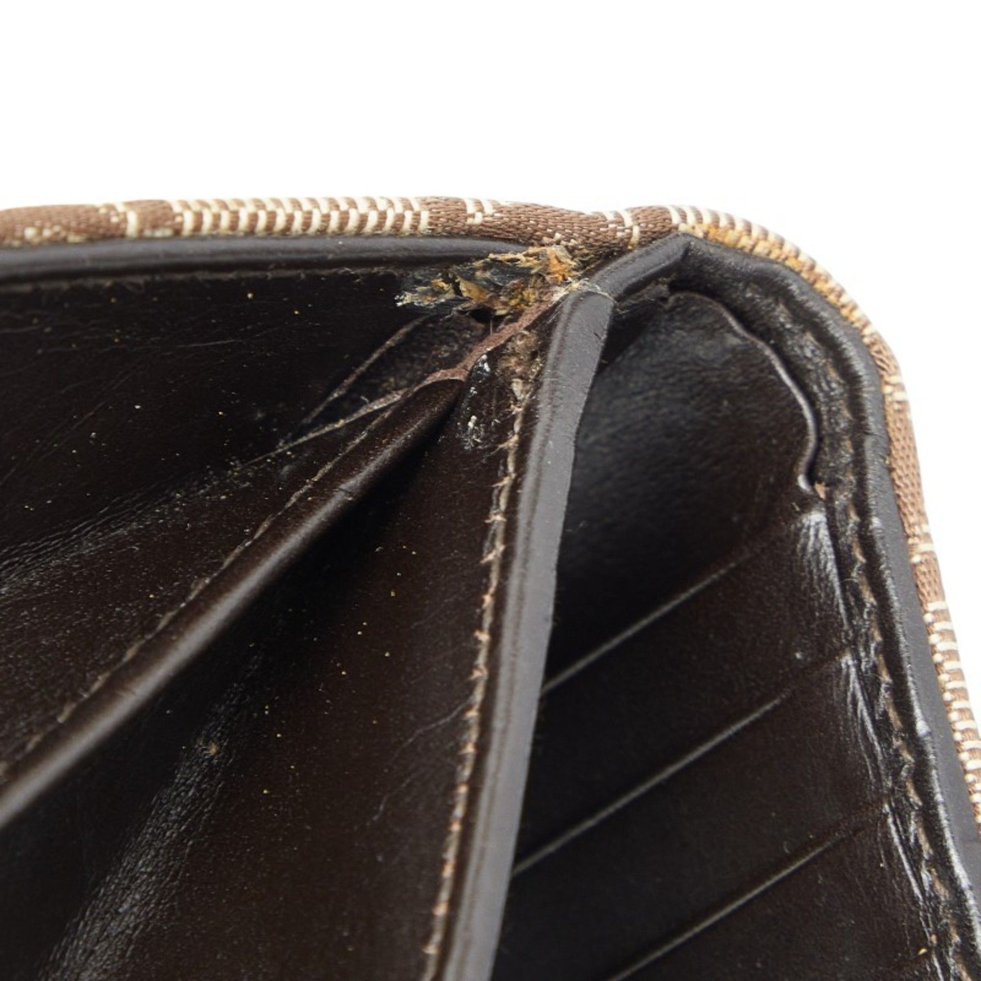 Canvas Leather Wallet (Bi-Fold) (Pre-Owned) - Gucci - Modalova