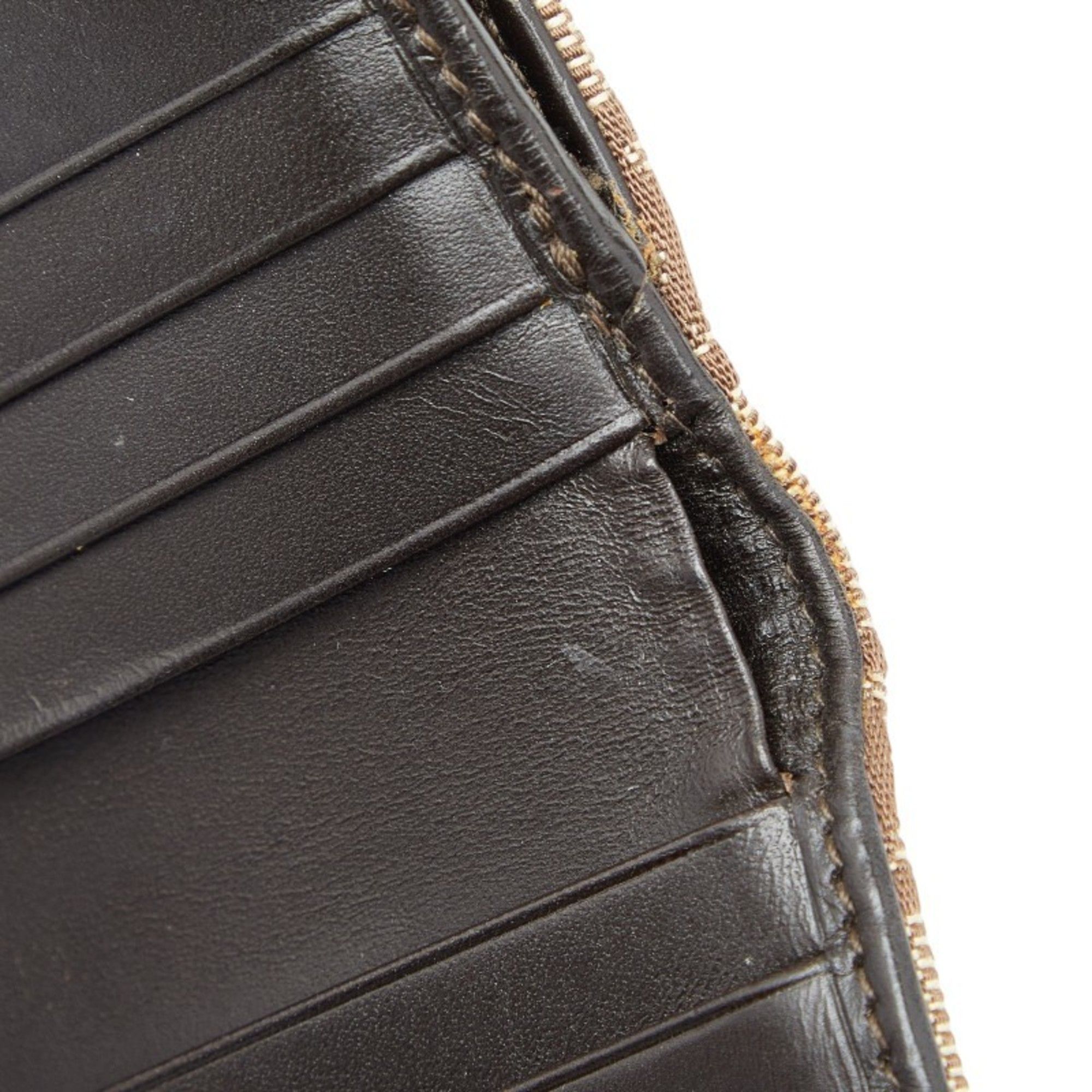 Canvas Leather Wallet (Bi-Fold) (Pre-Owned) - Gucci - Modalova