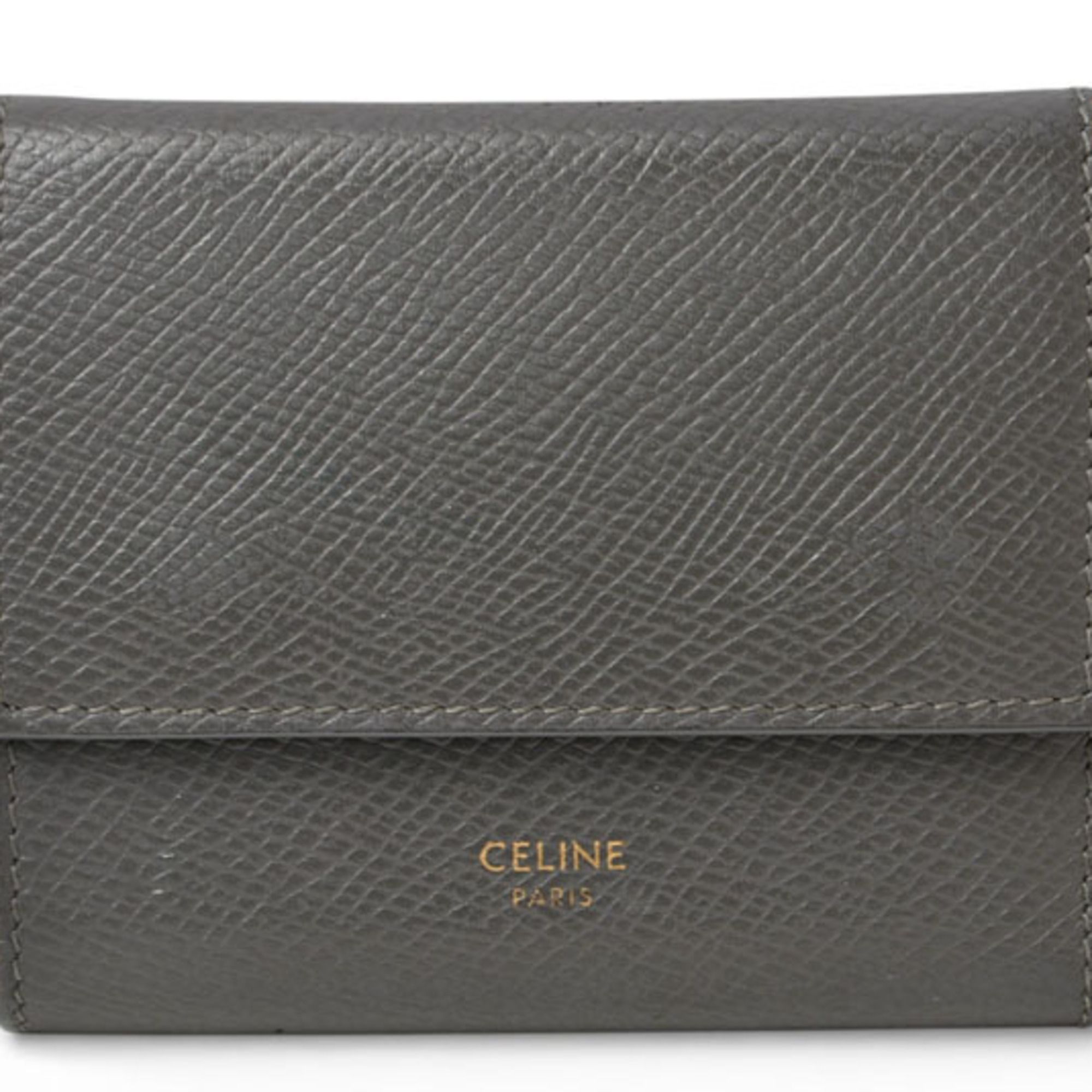 Leather Wallet (Tri-Fold) (Pre-Owned) - Celine - Modalova