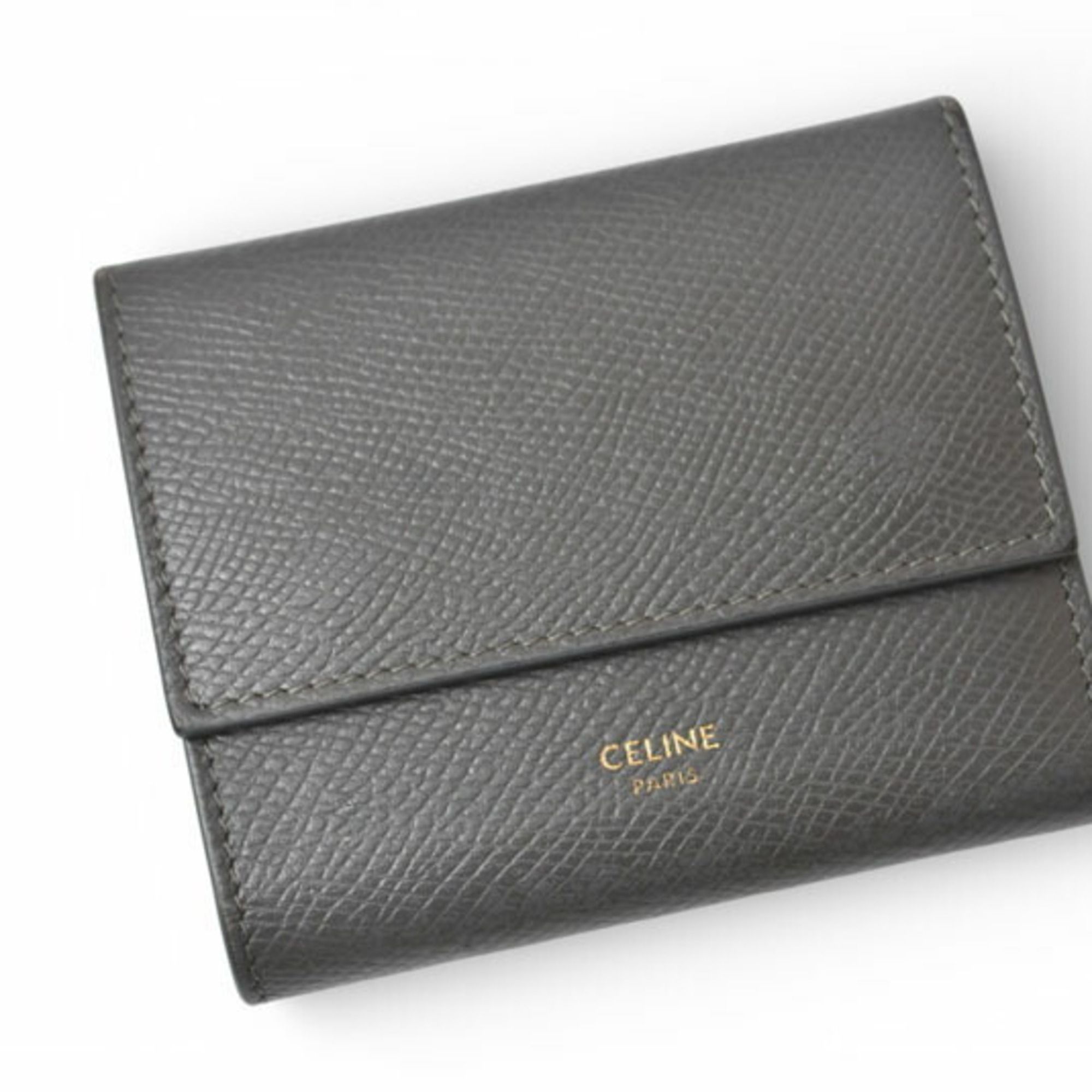 Leather Wallet (Tri-Fold) (Pre-Owned) - Celine - Modalova