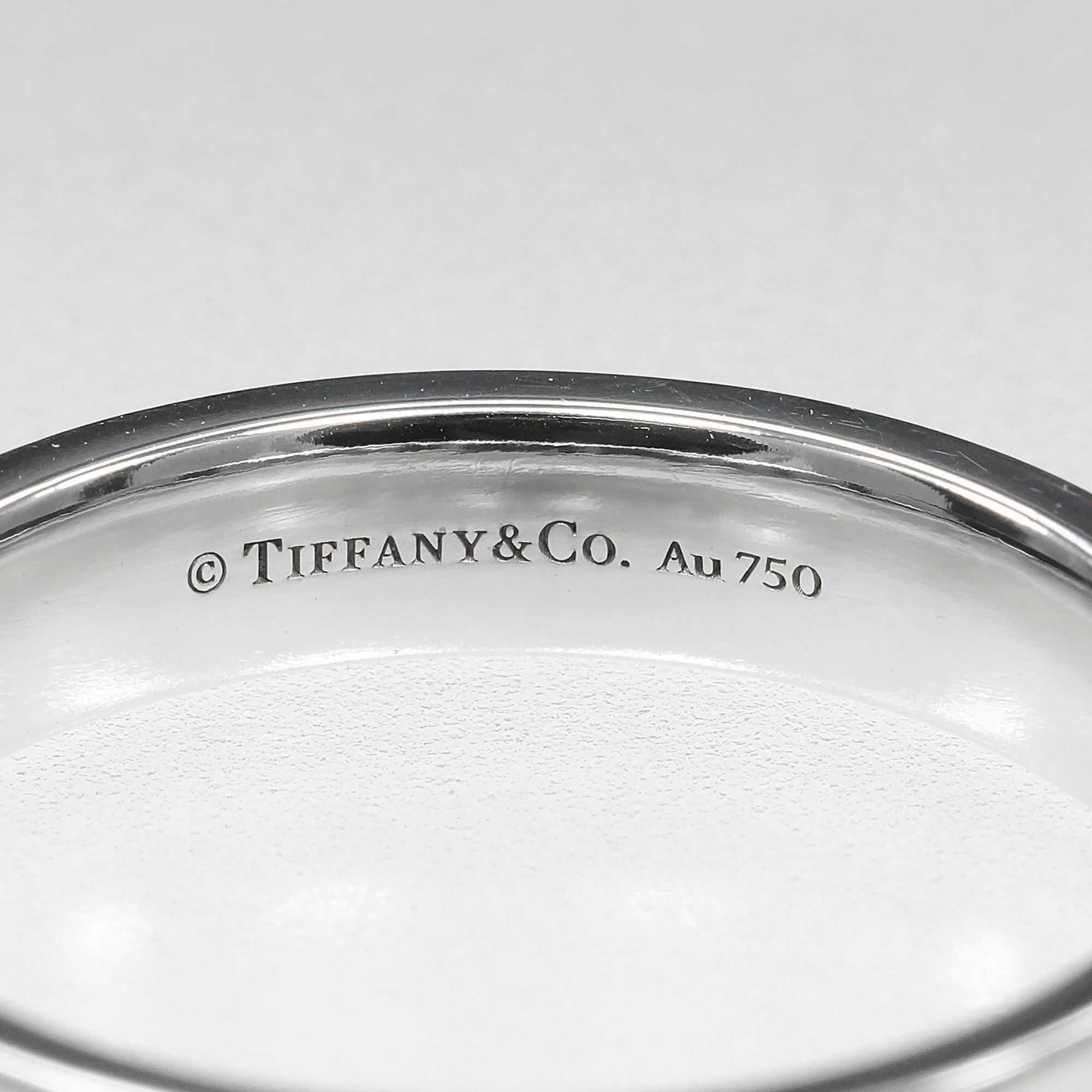 White Gold (18K) Band Ring (Pre-Owned) - Tiffany - Modalova