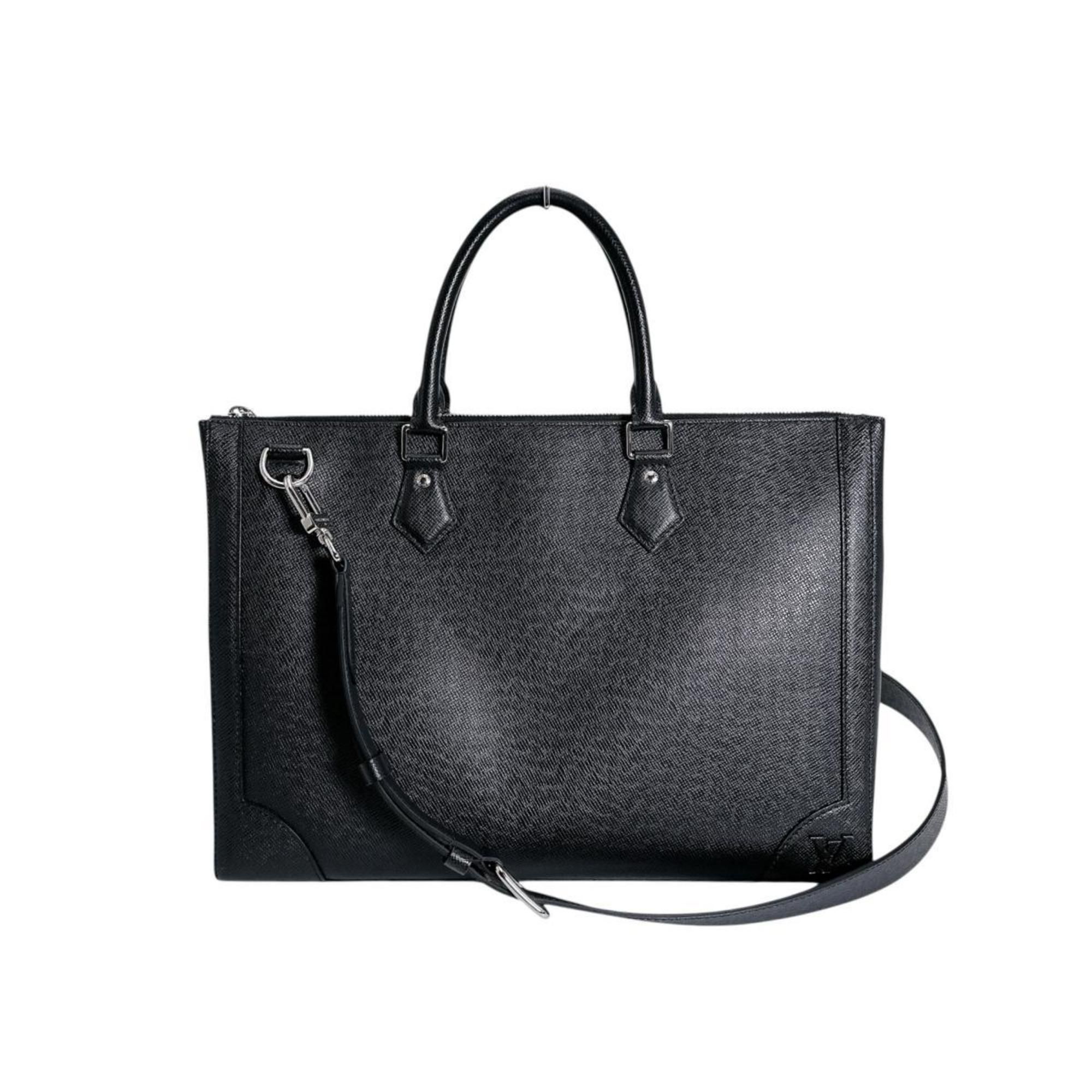 Taiga Leather Briefcase Shoulder Bag (Pre-Owned) - Louis Vuitton - Modalova