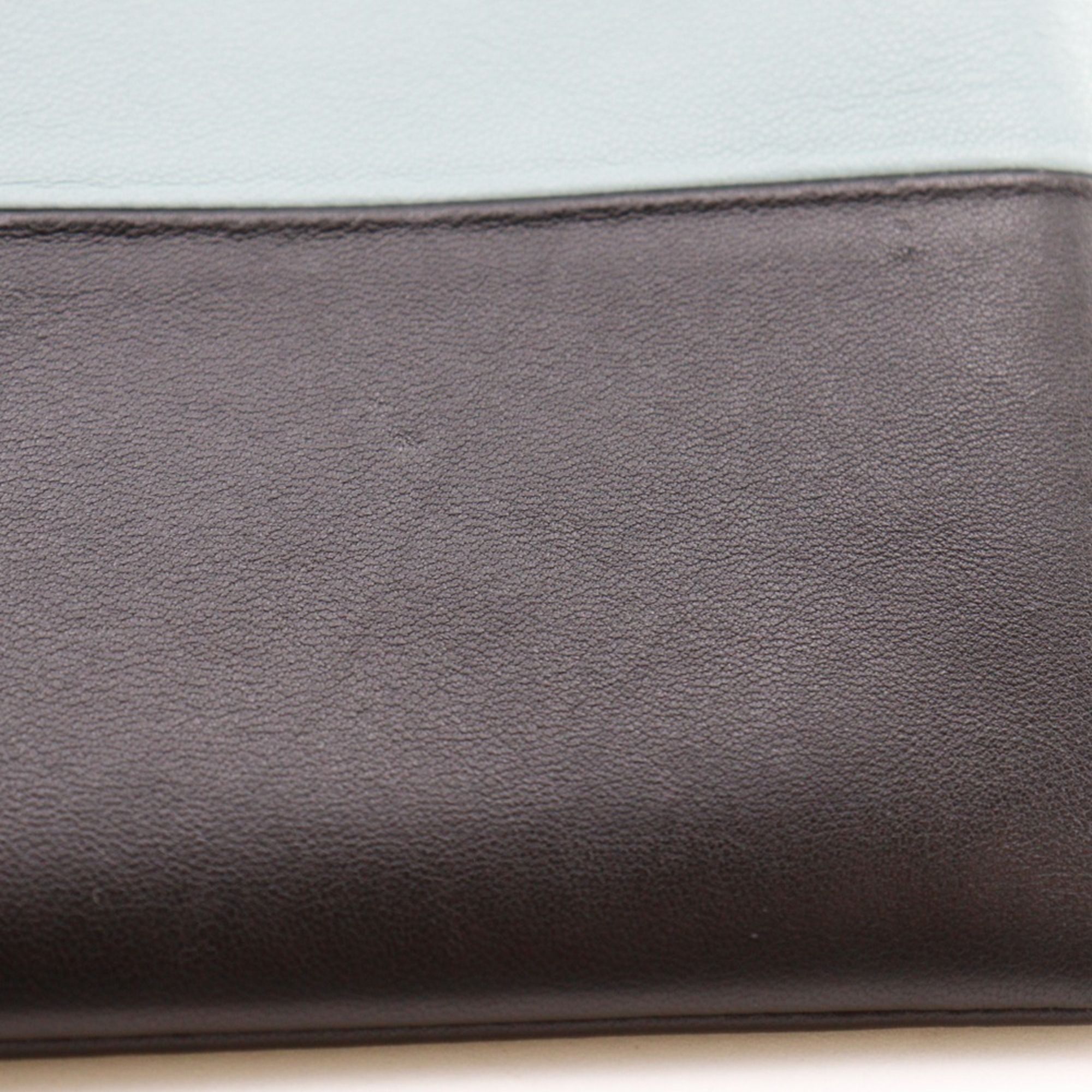 Leather Clutch Bag Pouch (Pre-Owned) - Celine - Modalova