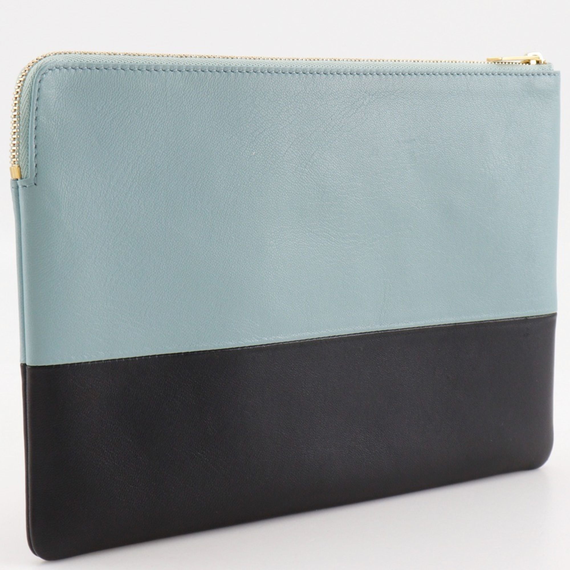 Leather Clutch Bag Pouch (Pre-Owned) - Celine - Modalova