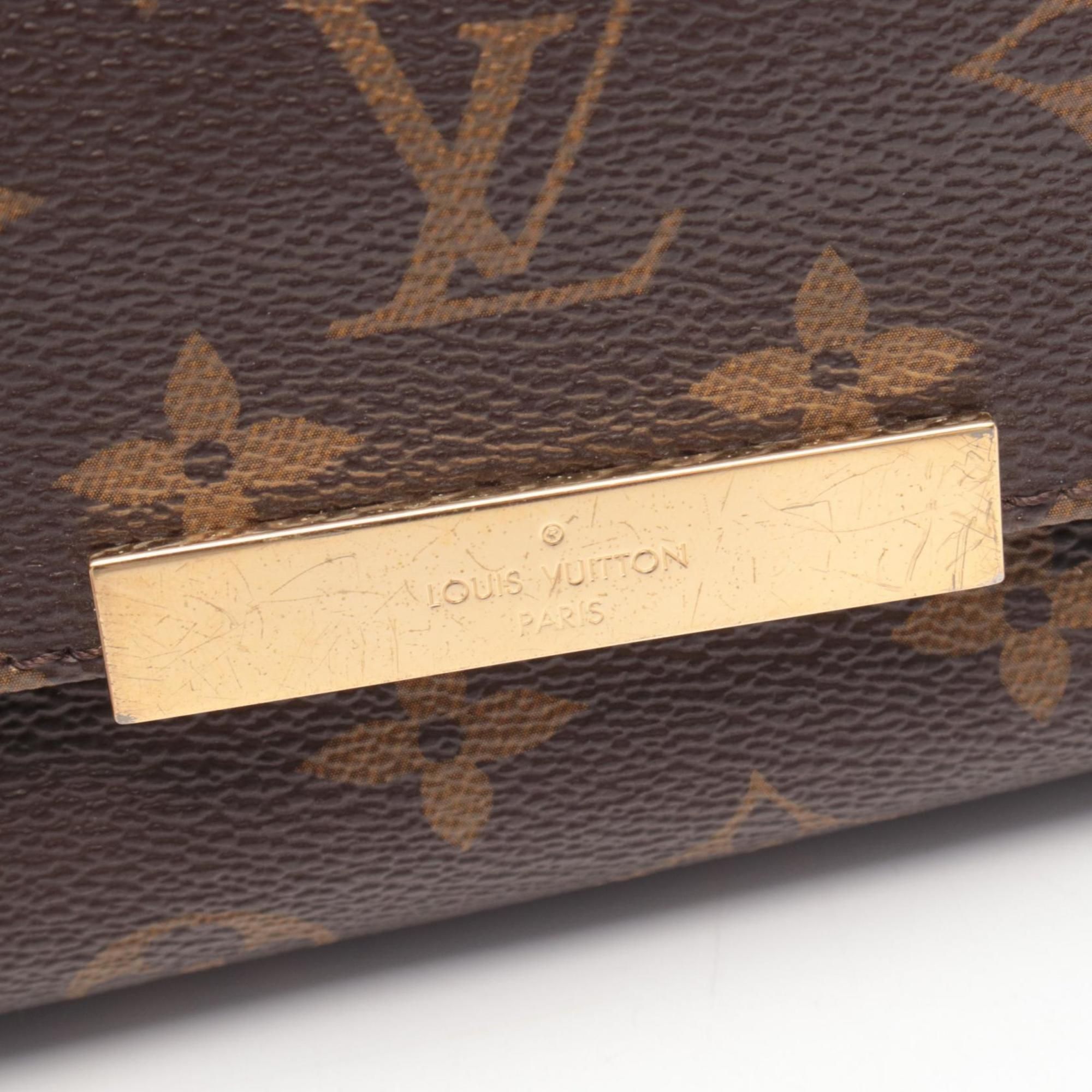 Coated Canvas Leather Handbag Pouch (Pre-Owned) - Louis Vuitton - Modalova