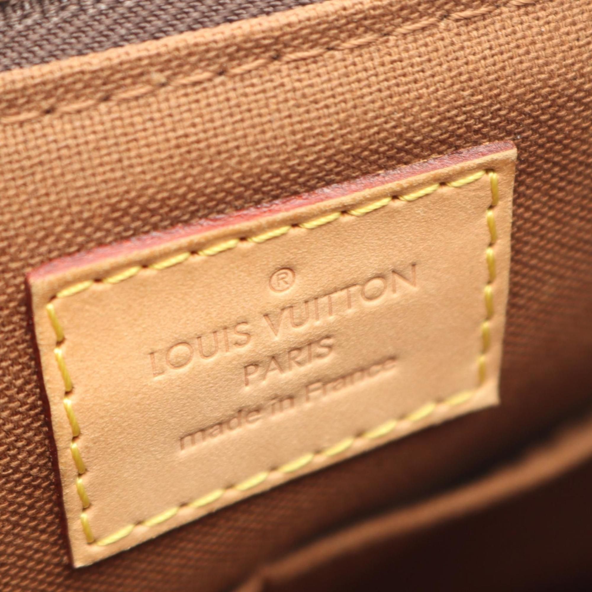 Coated Canvas Pvc Monogram Leather Handbag (Pre-Owned) - Louis Vuitton - Modalova